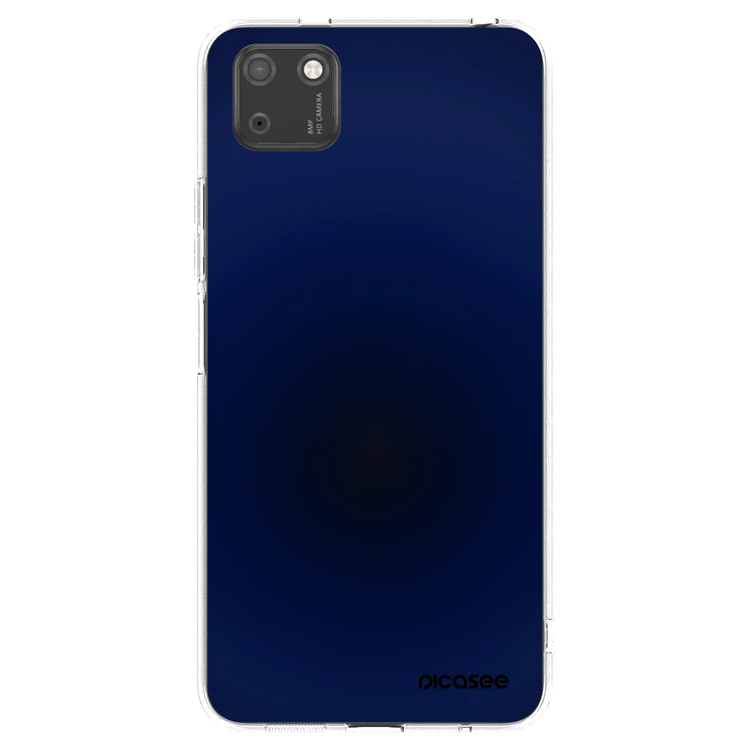Picasee átlátszó szilikon tok az alábbi mobiltelefonokra Huawei Y5P - Deep Ocean
