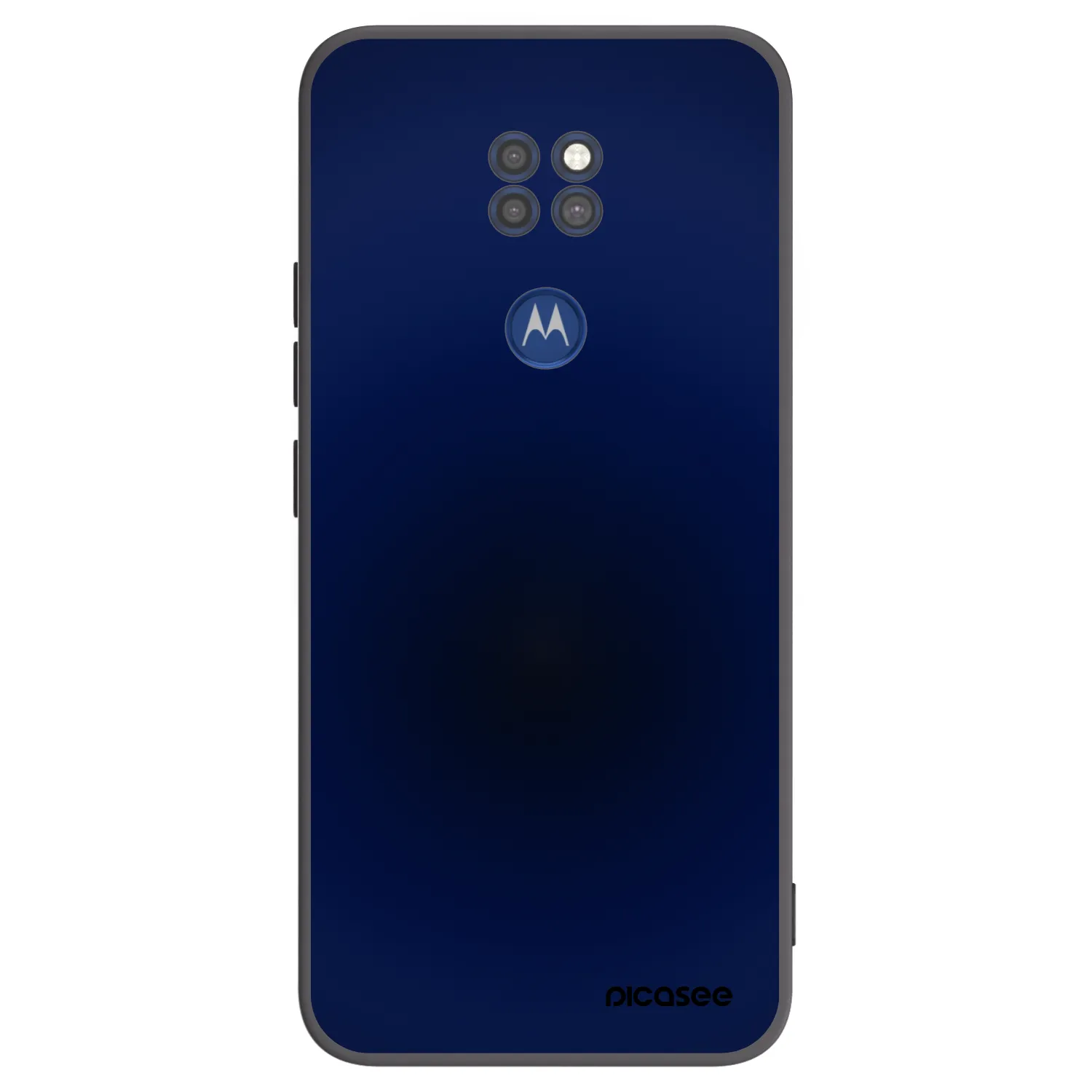 Picasee fekete szilikon tok az alábbi mobiltelefonokra Motorola Moto G9 Play - Deep Ocean