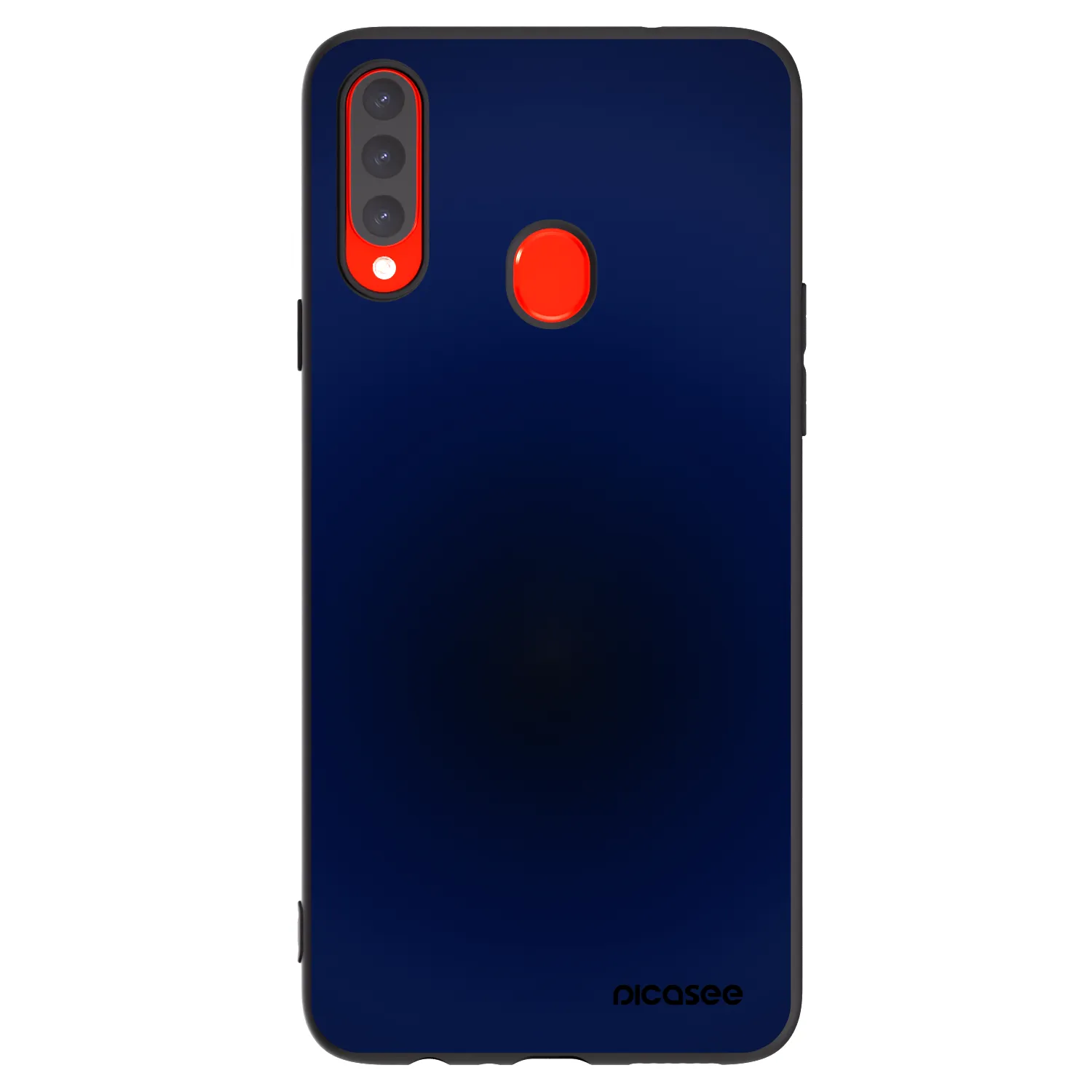 Picasee fekete szilikon tok az alábbi mobiltelefonokra Samsung Galaxy A20s - Deep Ocean