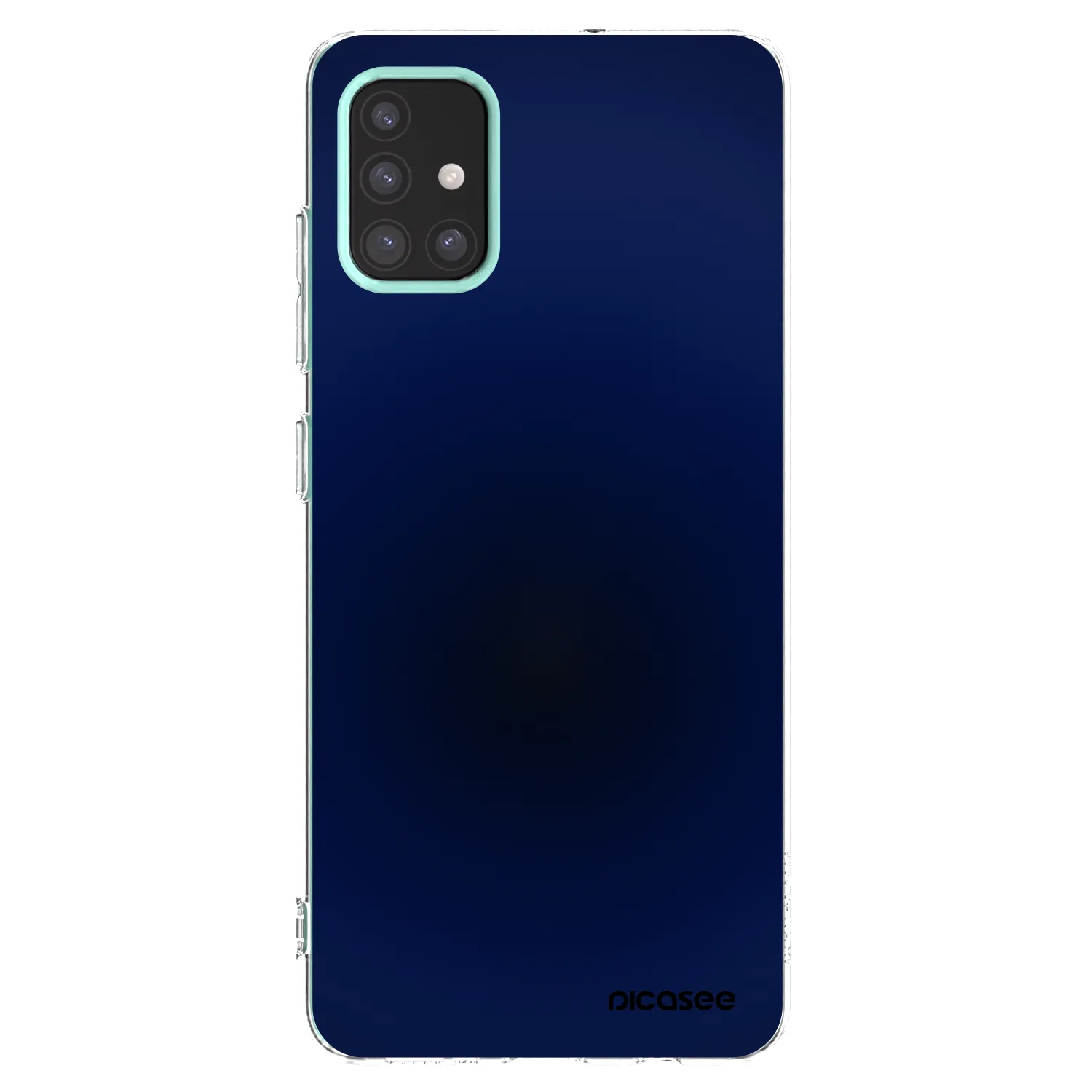 Picasee átlátszó szilikon tok az alábbi mobiltelefonokra Samsung Galaxy M31s - Deep Ocean