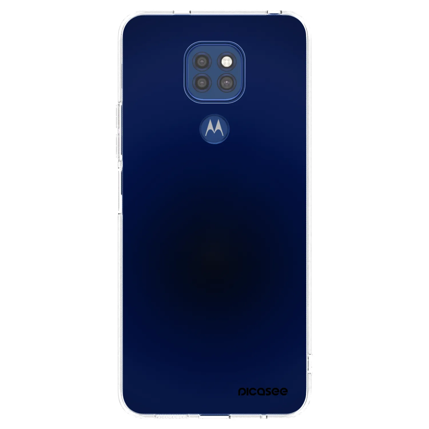 Picasee átlátszó szilikon tok az alábbi mobiltelefonokra Motorola Moto G9 Play - Deep Ocean