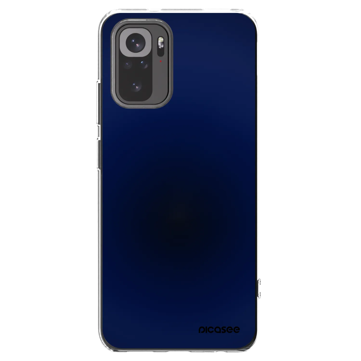 Picasee átlátszó szilikon tok az alábbi mobiltelefonokra Xiaomi Redmi Note 10 - Deep Ocean