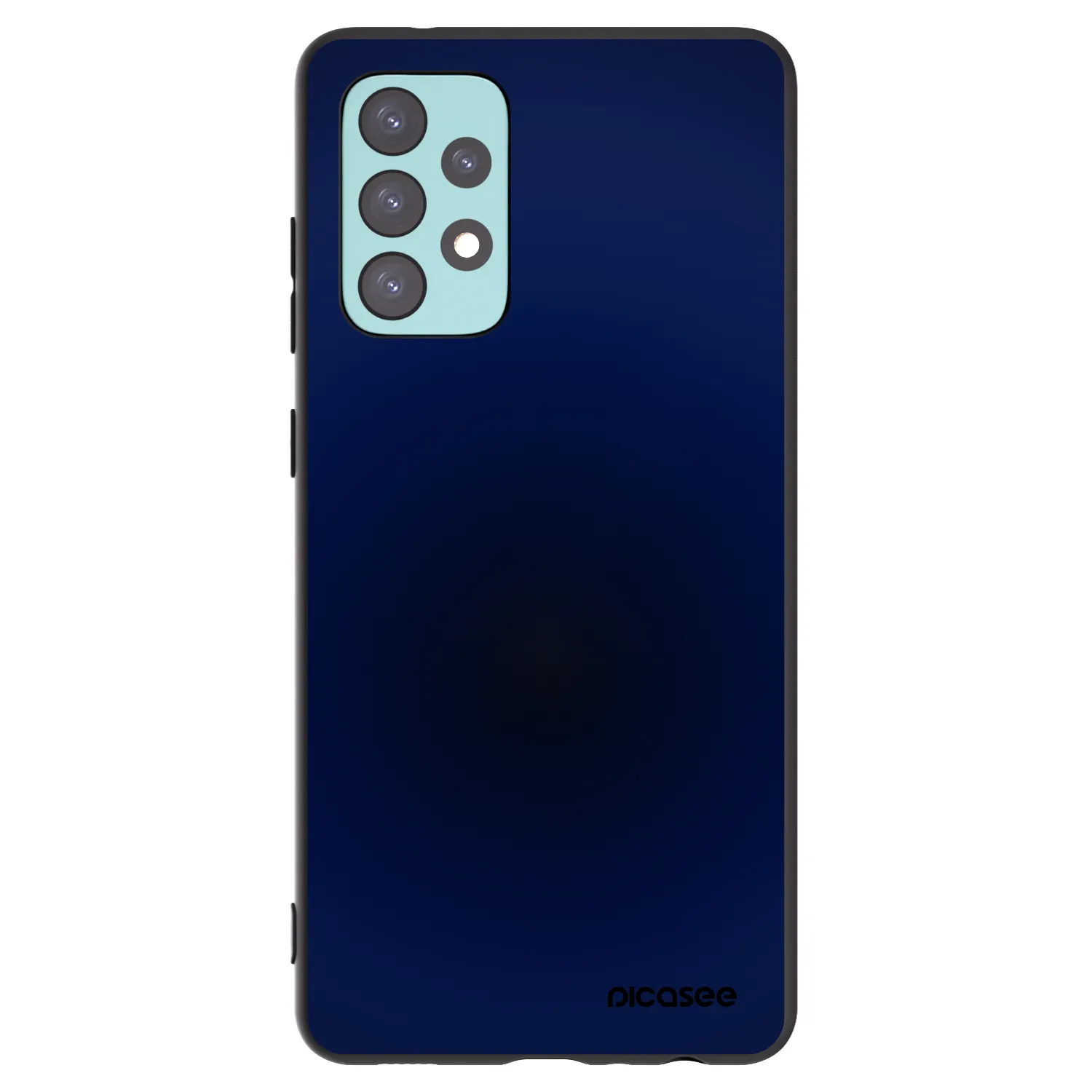 Picasee fekete szilikon tok az alábbi mobiltelefonokra Samsung Galaxy A72 A725F - Deep Ocean