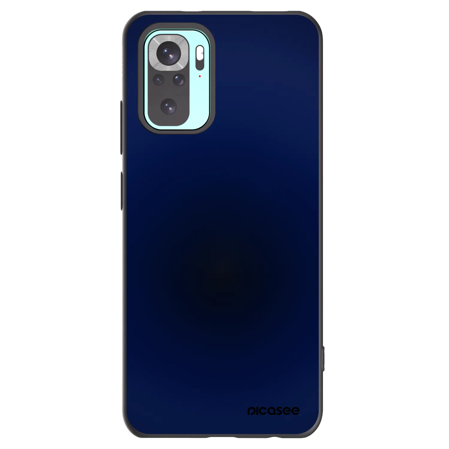 Picasee fekete szilikon tok az alábbi mobiltelefonokra Xiaomi Redmi Note 10 Pro - Deep Ocean