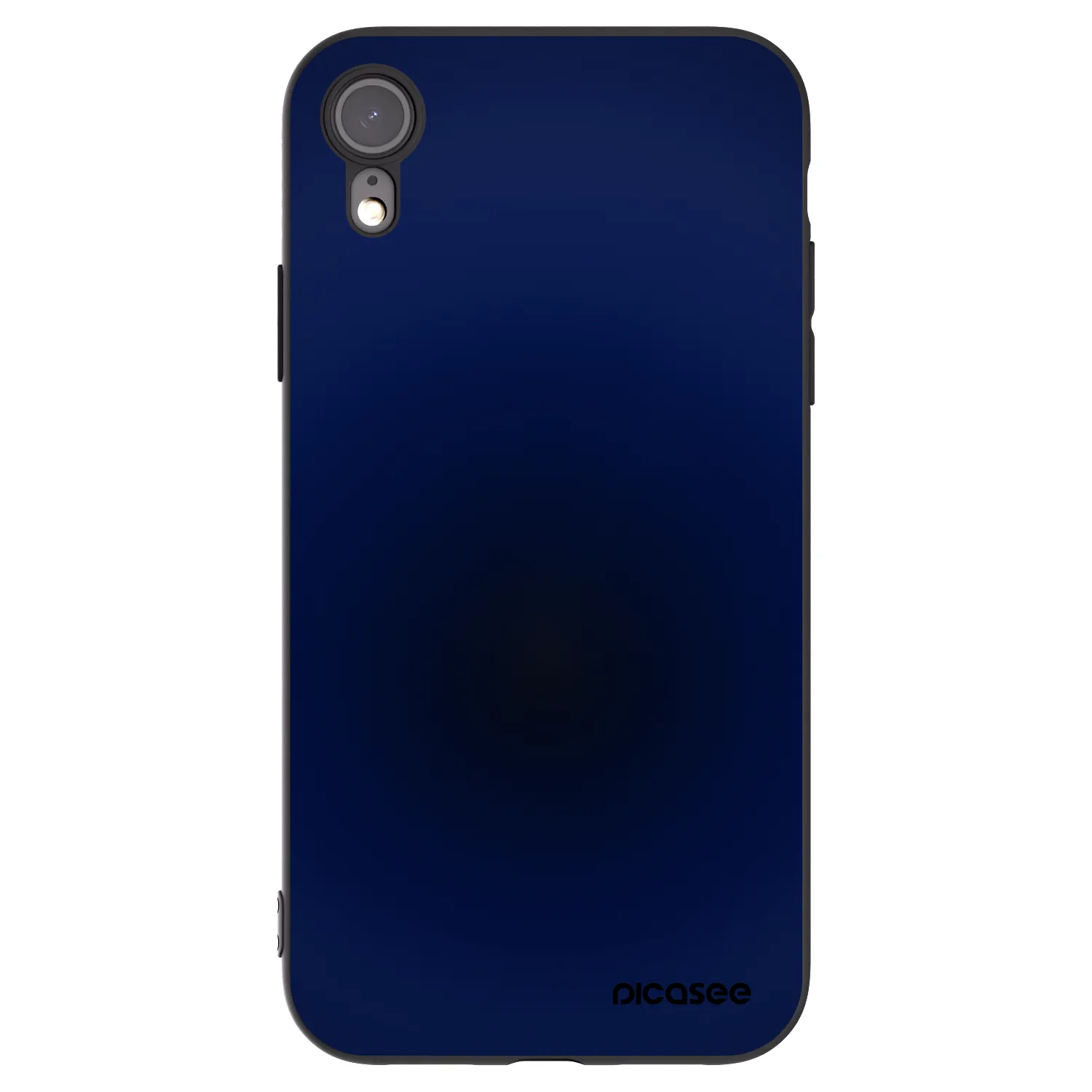 Picasee fekete szilikon tok az alábbi mobiltelefonokra Apple iPhone XR - Deep Ocean