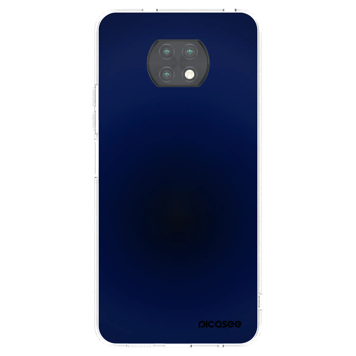Picasee átlátszó szilikon tok az alábbi mobiltelefonokra Xiaomi Redmi Note 9T - Deep Ocean