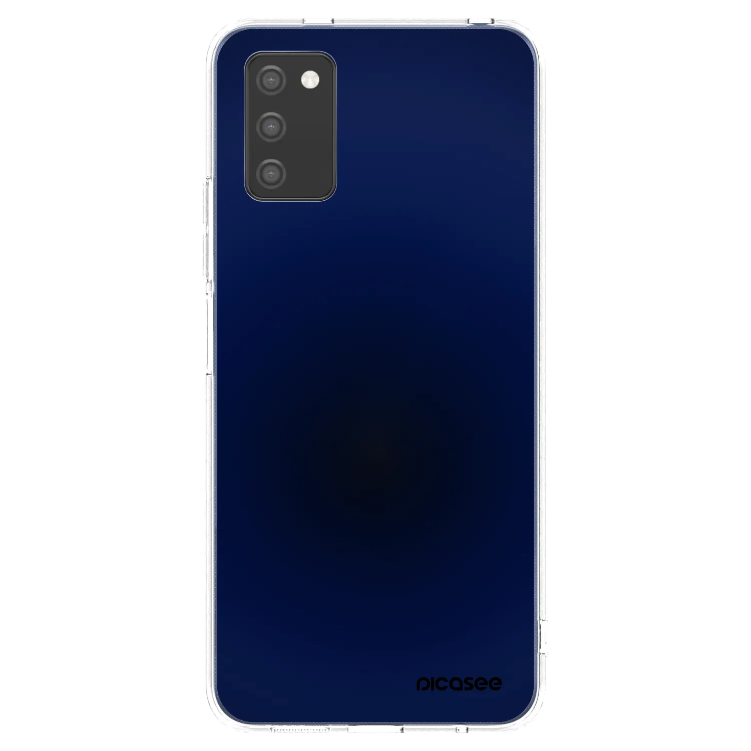 Picasee átlátszó szilikon tok az alábbi mobiltelefonokra Samsung Galaxy A03s A037G - Deep Ocean