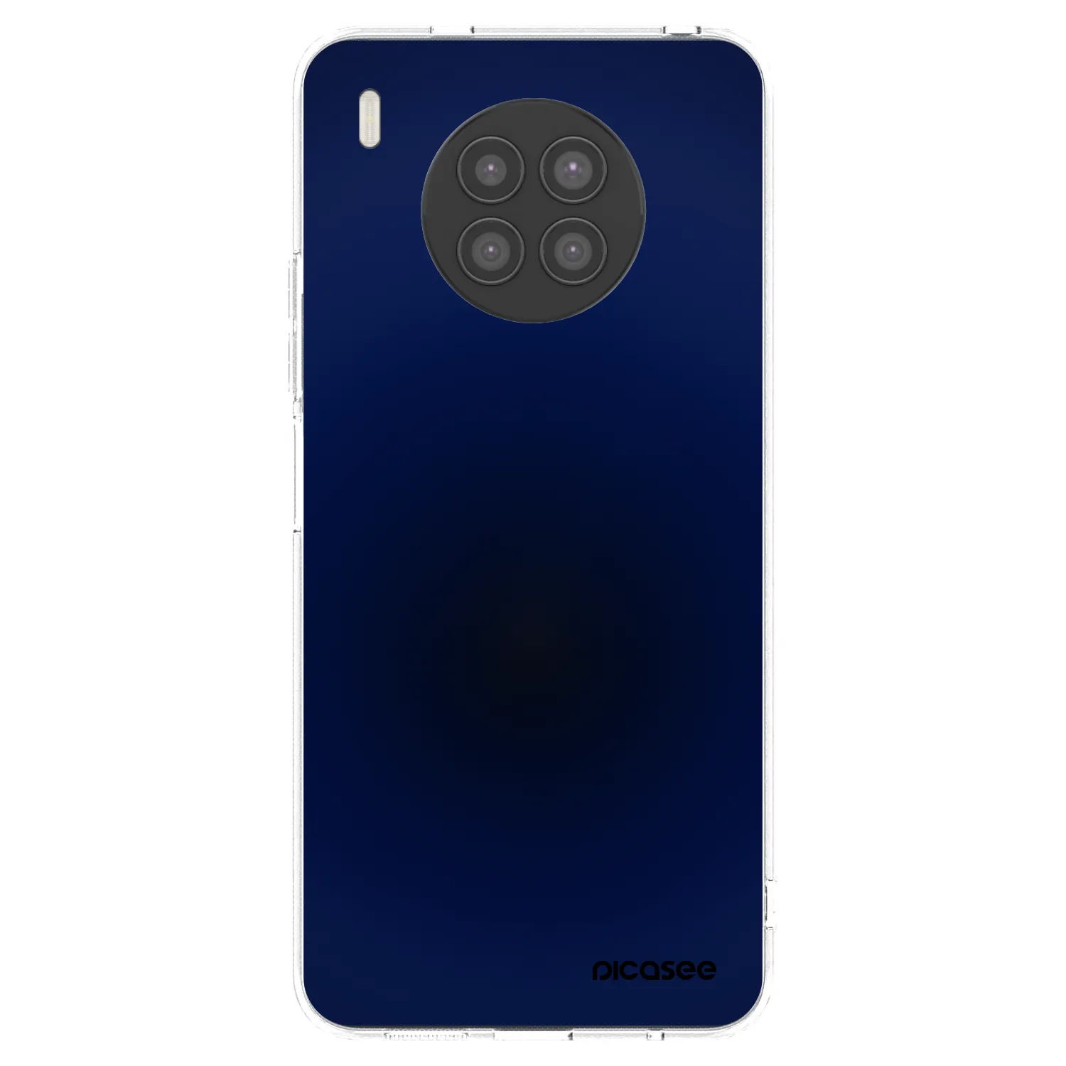 Picasee átlátszó szilikon tok az alábbi mobiltelefonokra Huawei Nova 8i - Deep Ocean