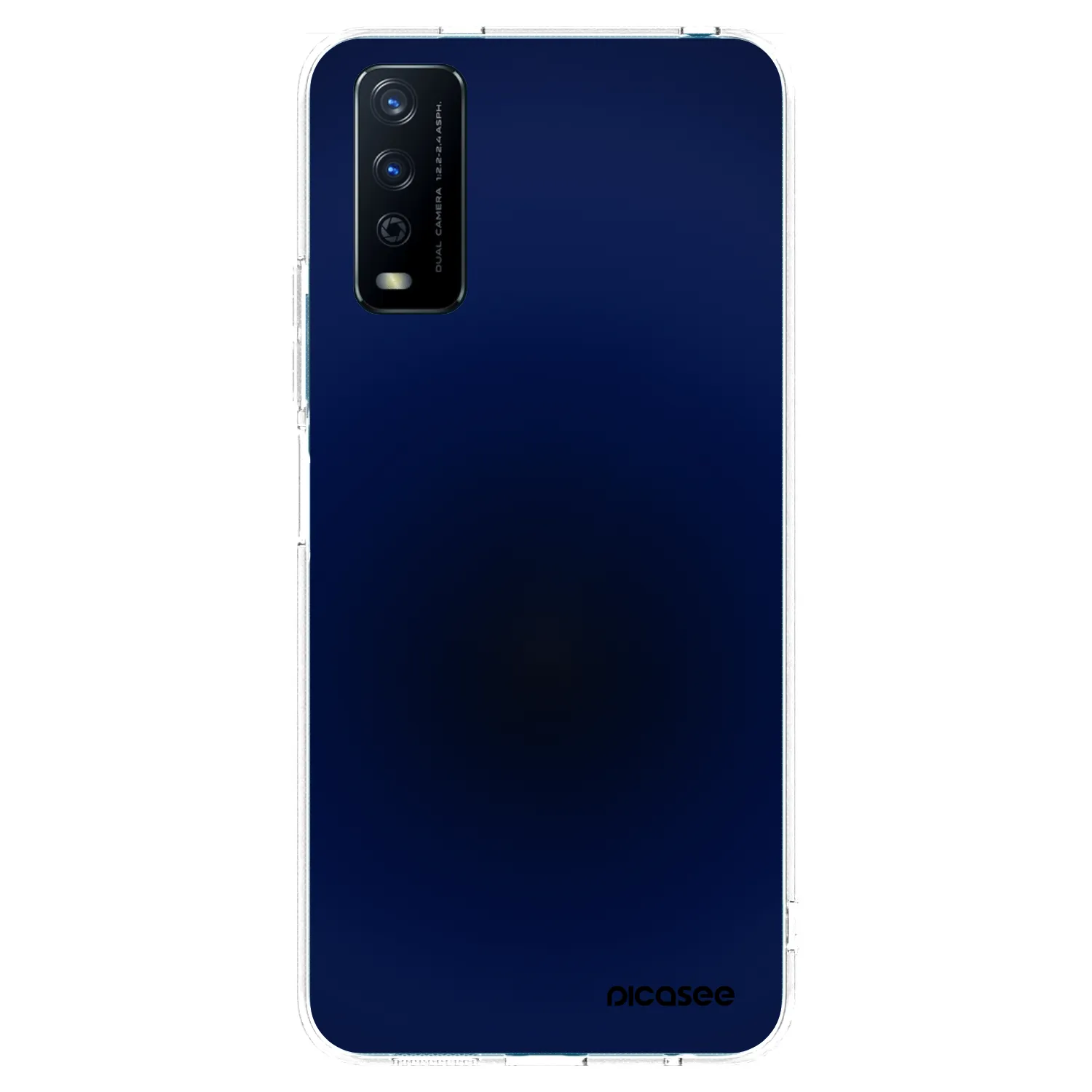 Picasee átlátszó szilikon tok az alábbi mobiltelefonokra Vivo Y11s - Deep Ocean