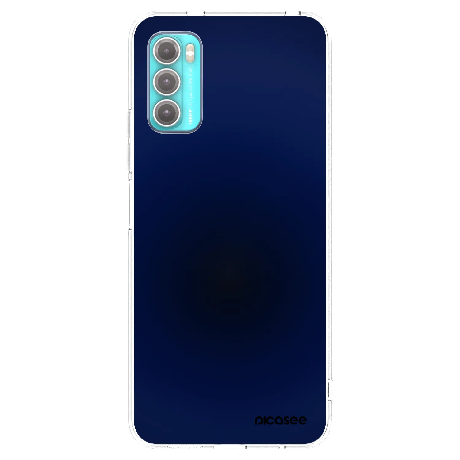 Picasee átlátszó szilikon tok az alábbi mobiltelefonokra Motorola Moto G60 - Deep Ocean