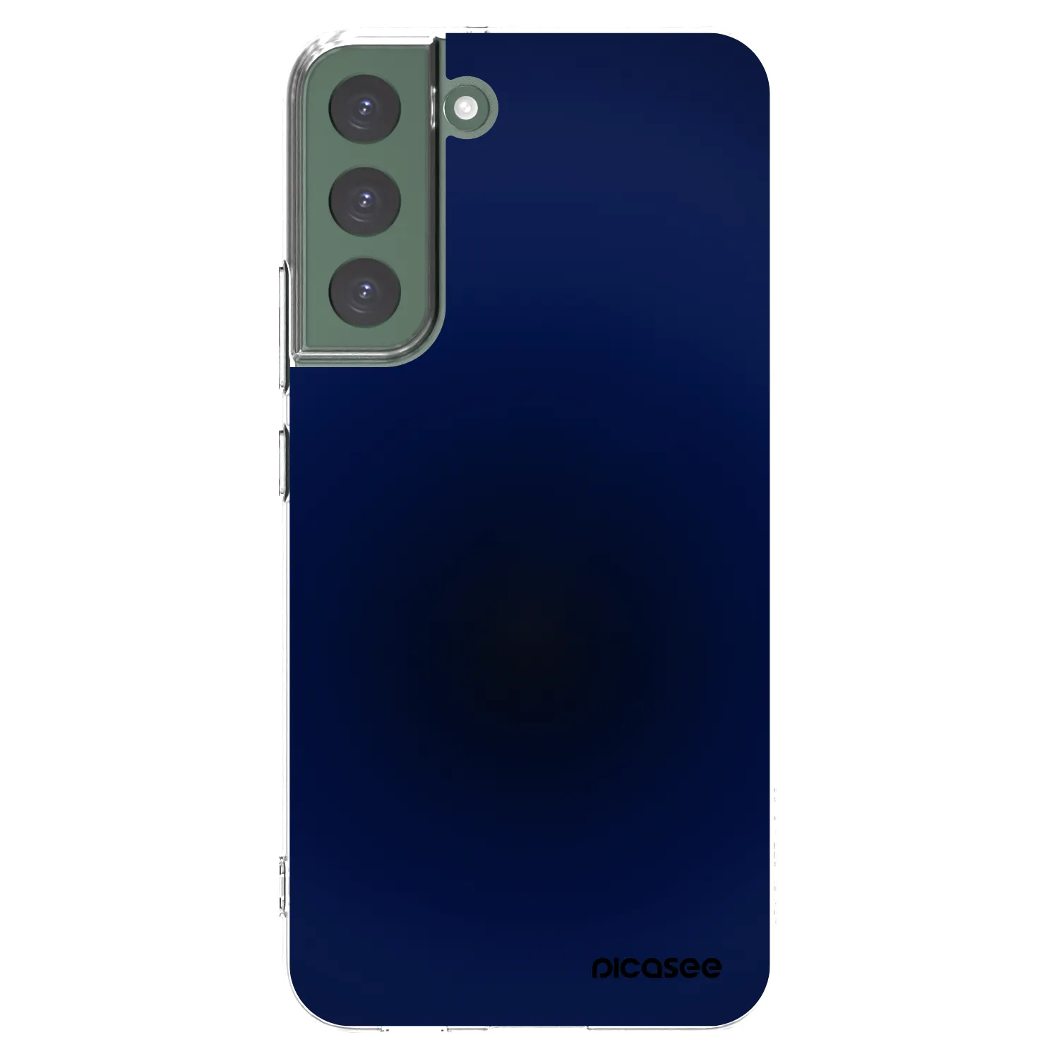 Picasee átlátszó szilikon tok az alábbi mobiltelefonokra Samsung Galaxy S22+ 5G - Deep Ocean