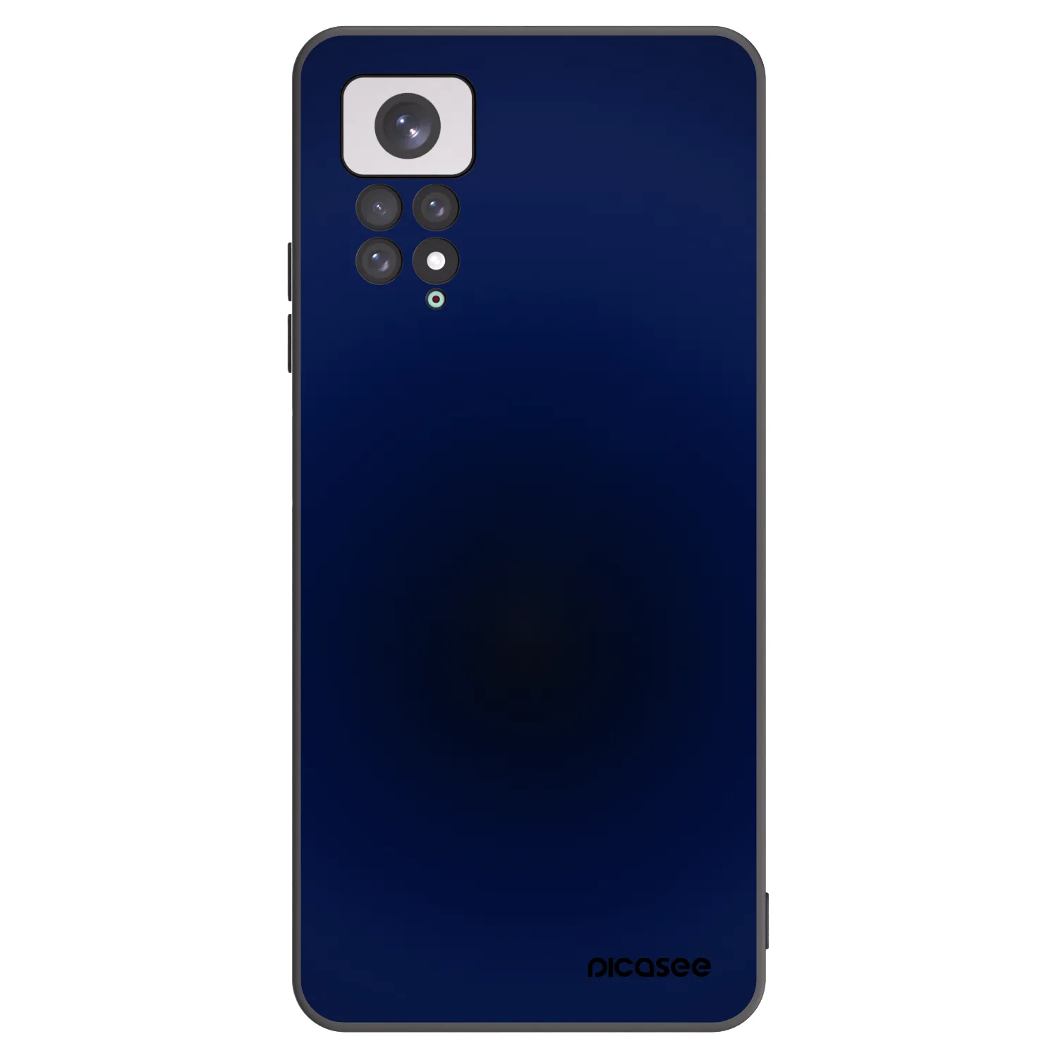 Picasee fekete szilikon tok az alábbi mobiltelefonokra Xiaomi Redmi Note 11 - Deep Ocean