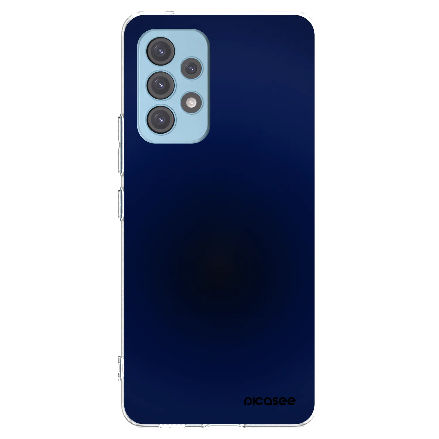 Picasee átlátszó szilikon tok az alábbi mobiltelefonokra Samsung Galaxy A53 5G A536 - Deep Ocean