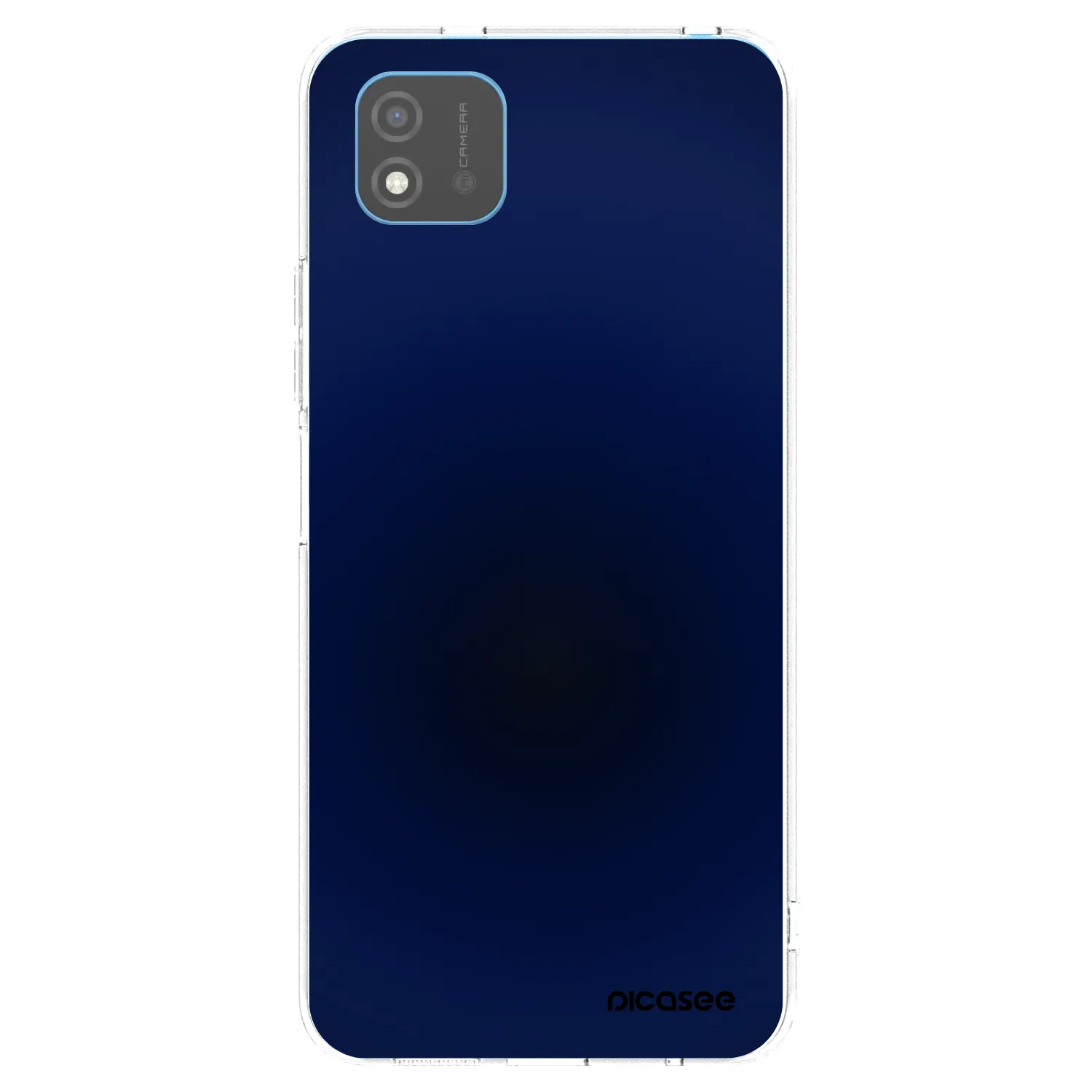 Picasee átlátszó szilikon tok az alábbi mobiltelefonokra Realme C11 (2021) - Deep Ocean