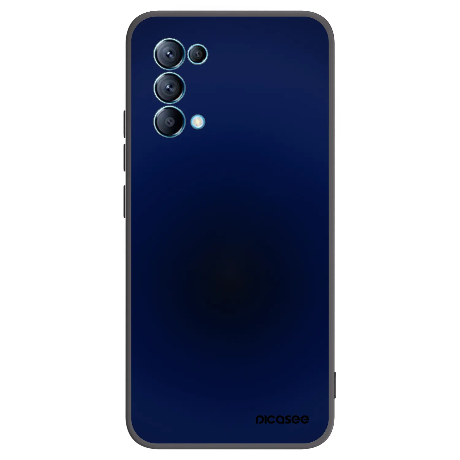 Picasee fekete szilikon tok az alábbi mobiltelefonokra OPPO Reno 5 5G - Deep Ocean