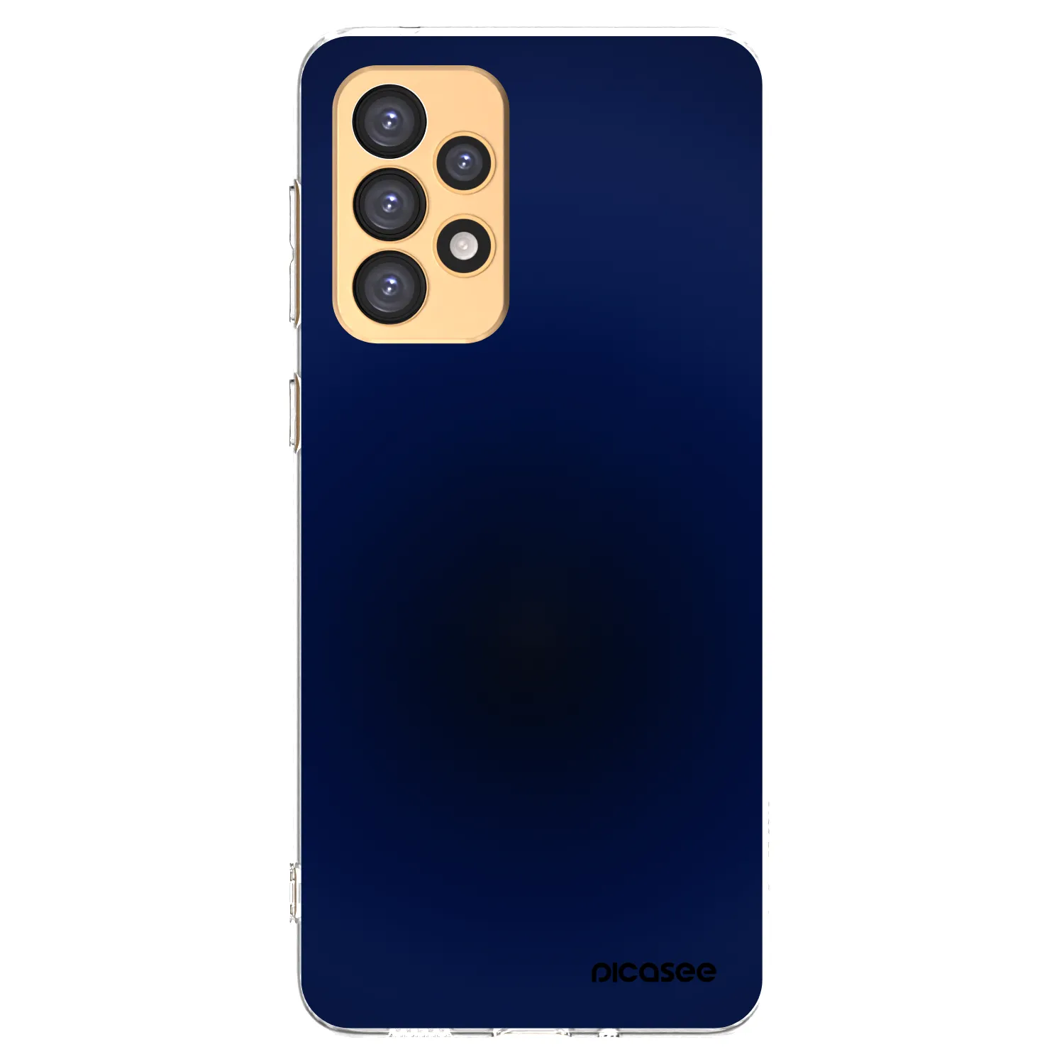 Picasee átlátszó szilikon tok az alábbi mobiltelefonokra Samsung Galaxy A33 5G A336 - Deep Ocean