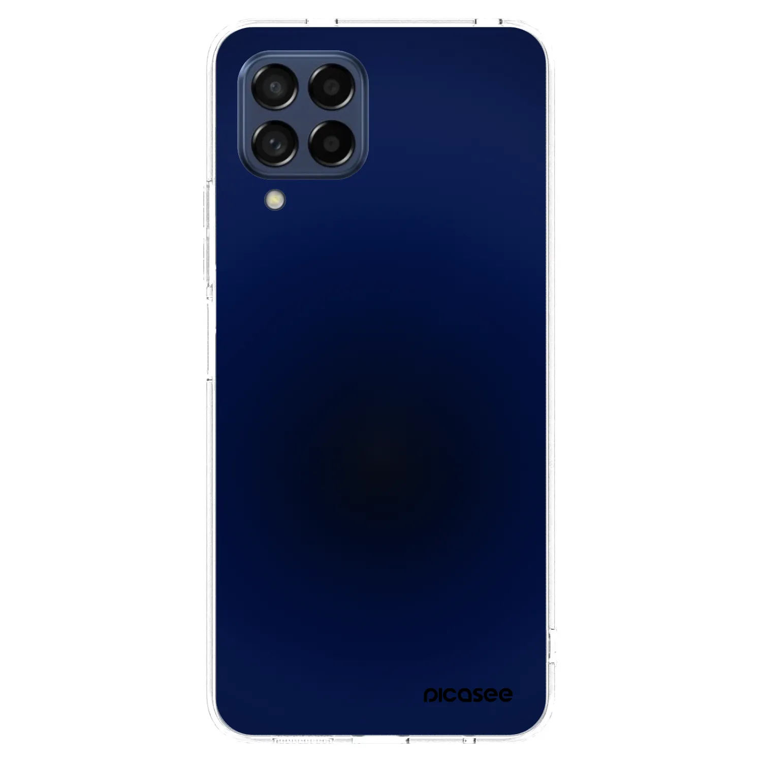 Picasee átlátszó szilikon tok az alábbi mobiltelefonokra Samsung Galaxy M53 5G - Deep Ocean