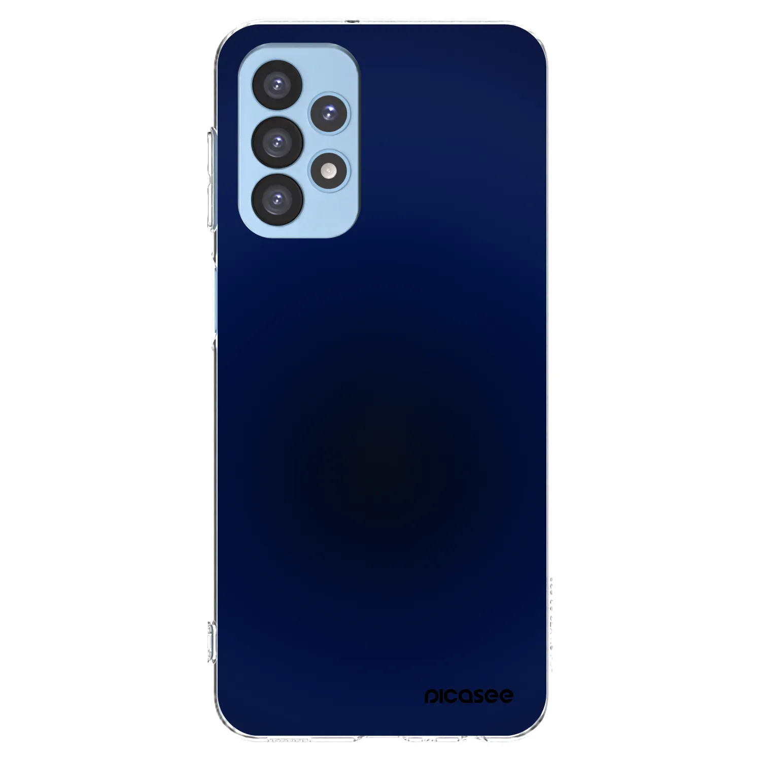 Picasee átlátszó szilikon tok az alábbi mobiltelefonokra Samsung Galaxy A23 A235F 4G - Deep Ocean