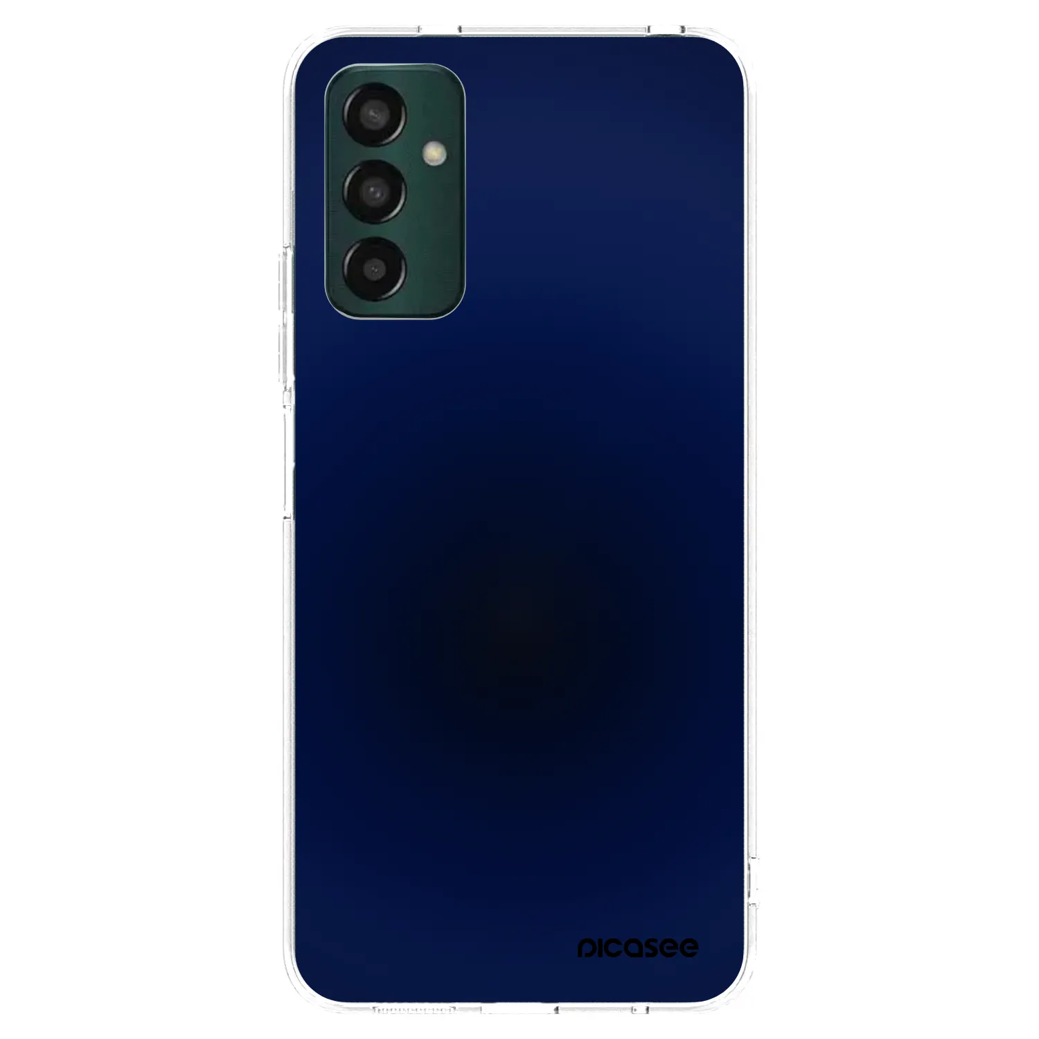 Picasee átlátszó szilikon tok az alábbi mobiltelefonokra Samsung Galaxy M23 5G - Deep Ocean