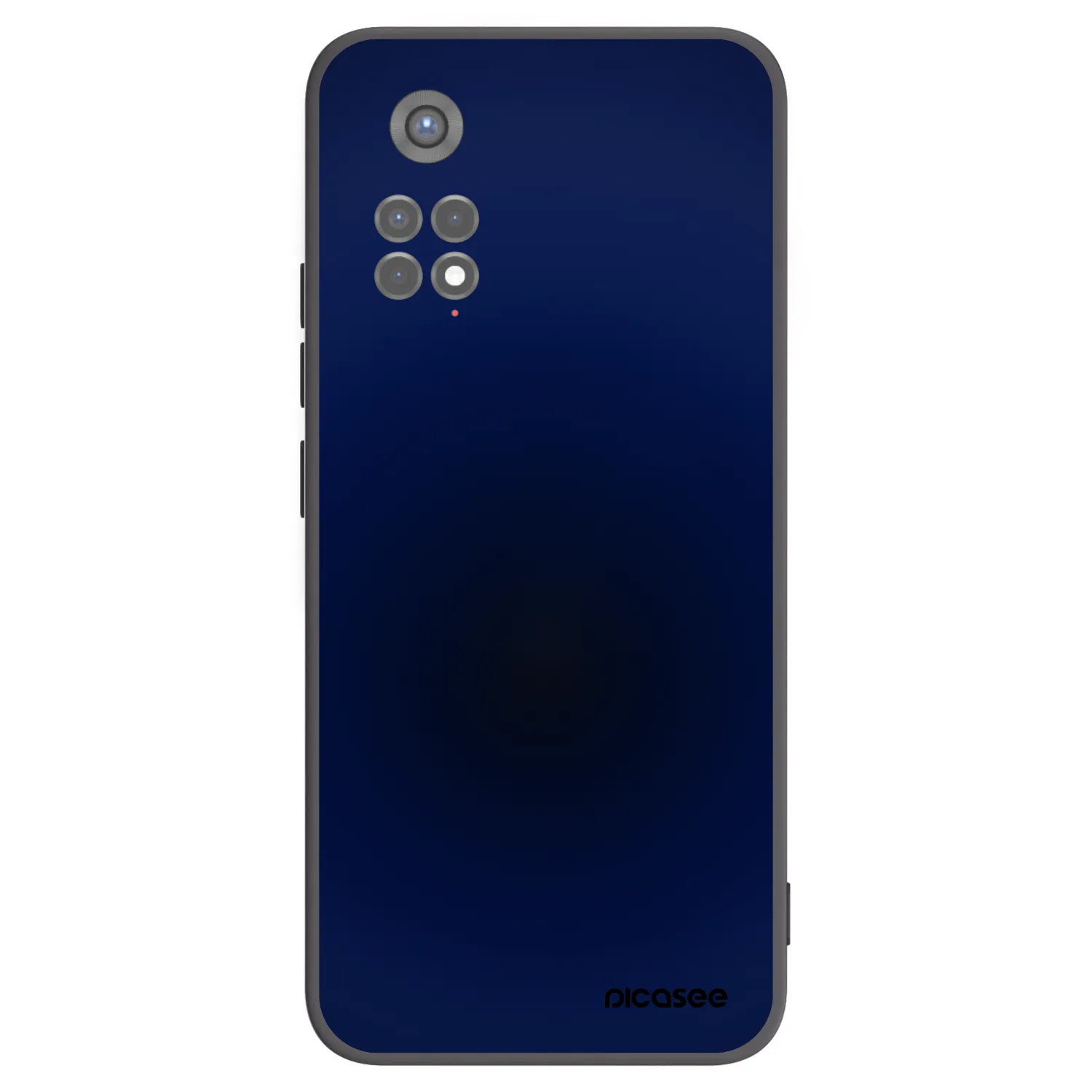 Picasee fekete szilikon tok az alábbi mobiltelefonokra Xiaomi Redmi Note 11S 5G - Deep Ocean