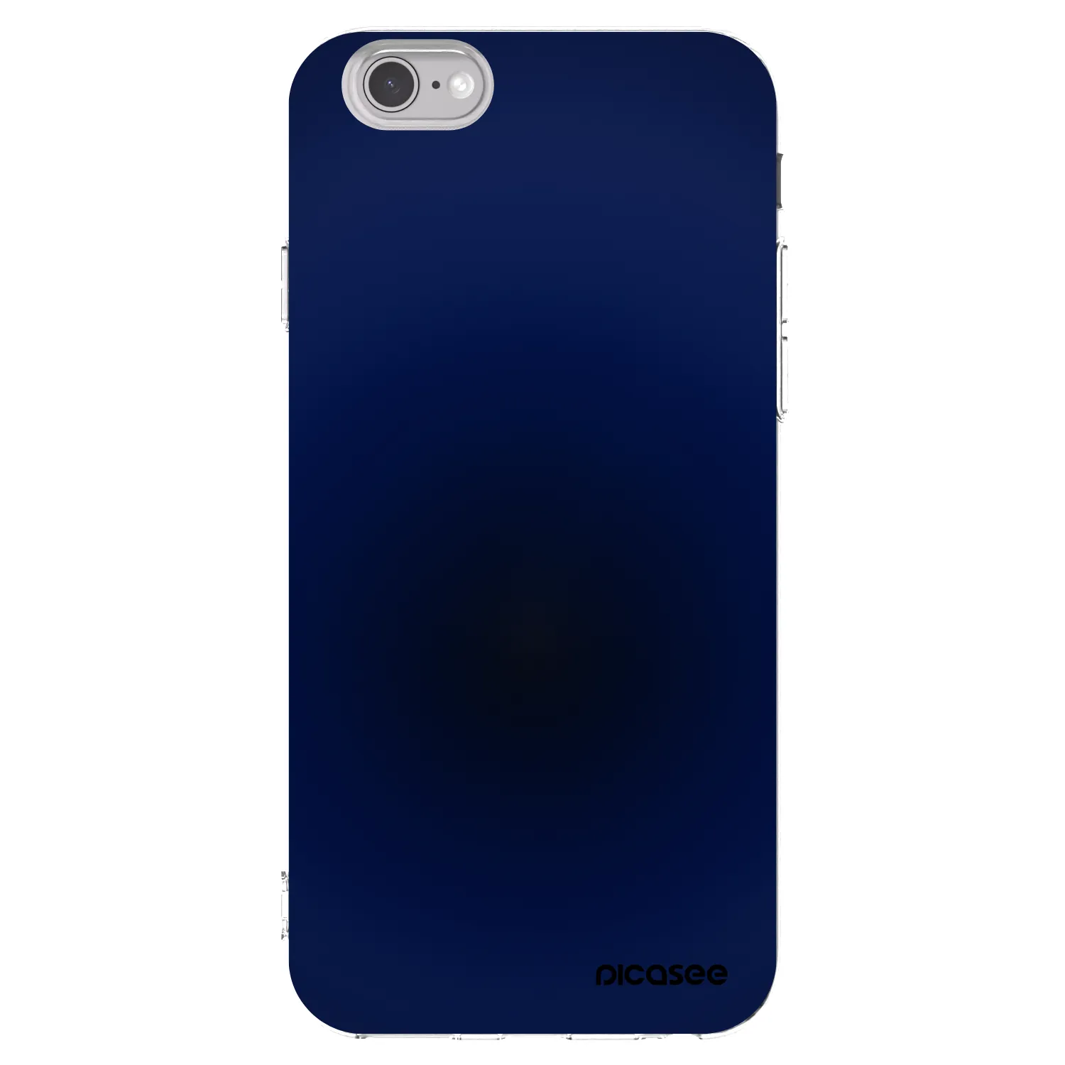 Picasee átlátszó szilikon tok az alábbi mobiltelefonokra Apple iPhone 6/6S - Deep Ocean