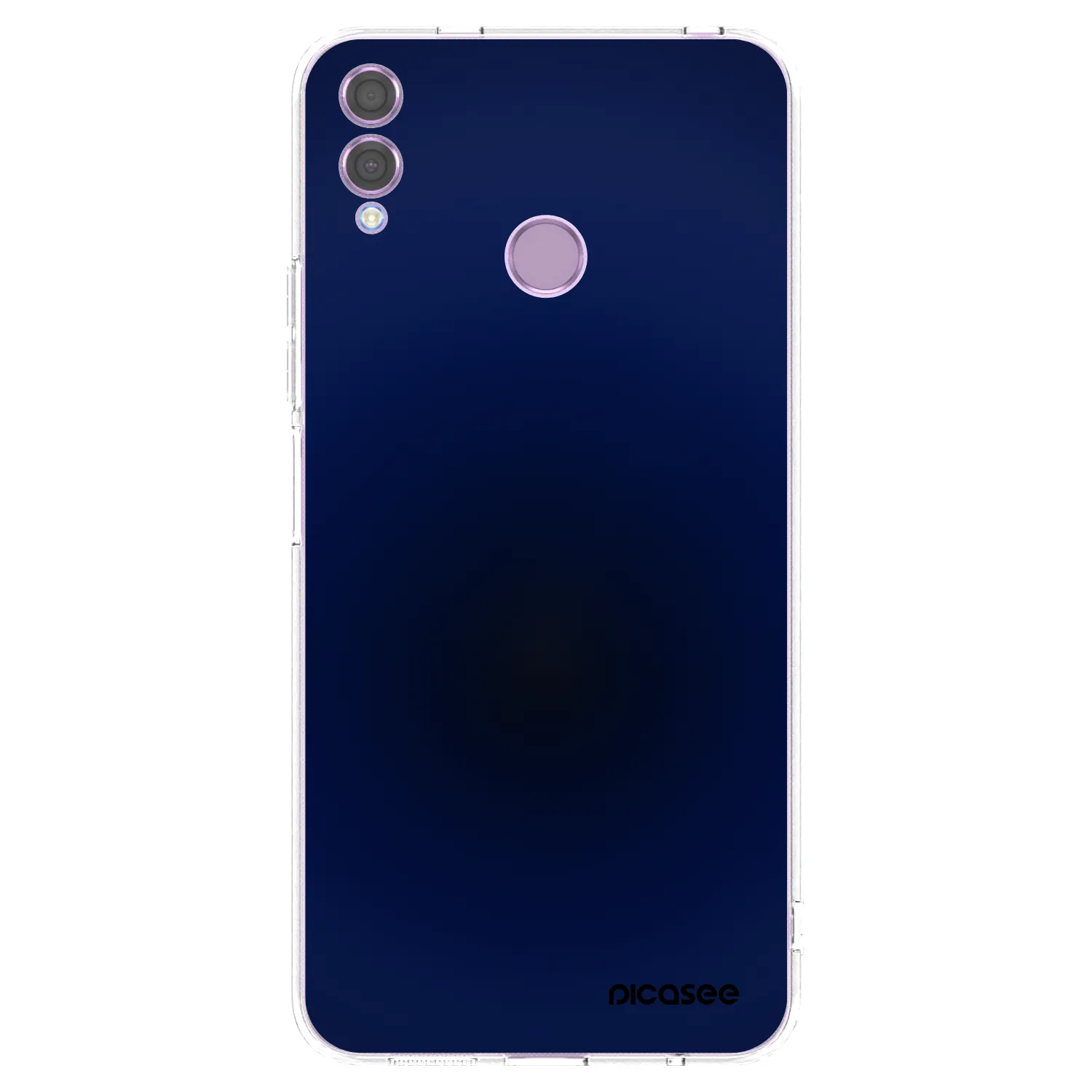 Picasee átlátszó szilikon tok az alábbi mobiltelefonokra Honor 8X - Deep Ocean