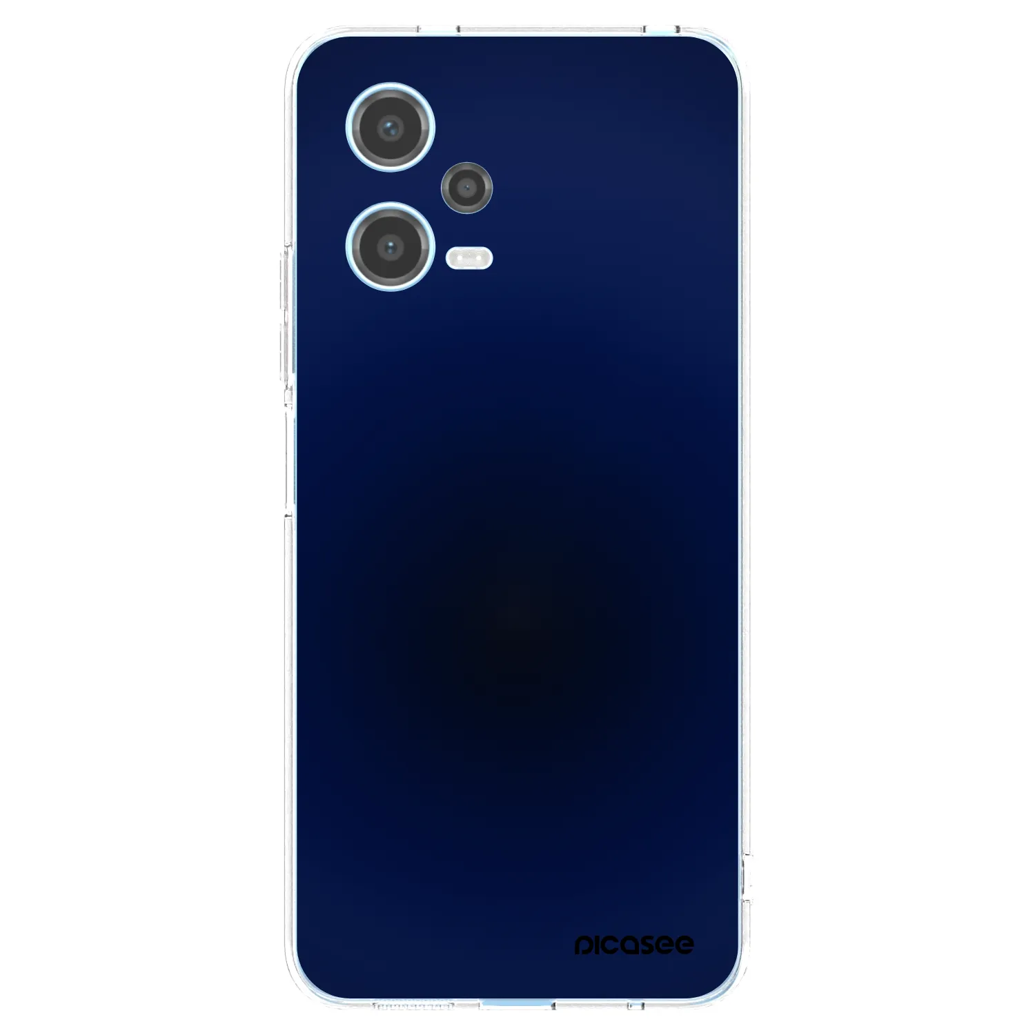 Picasee átlátszó szilikon tok az alábbi mobiltelefonokra Xiaomi Redmi Note 12 5G - Deep Ocean