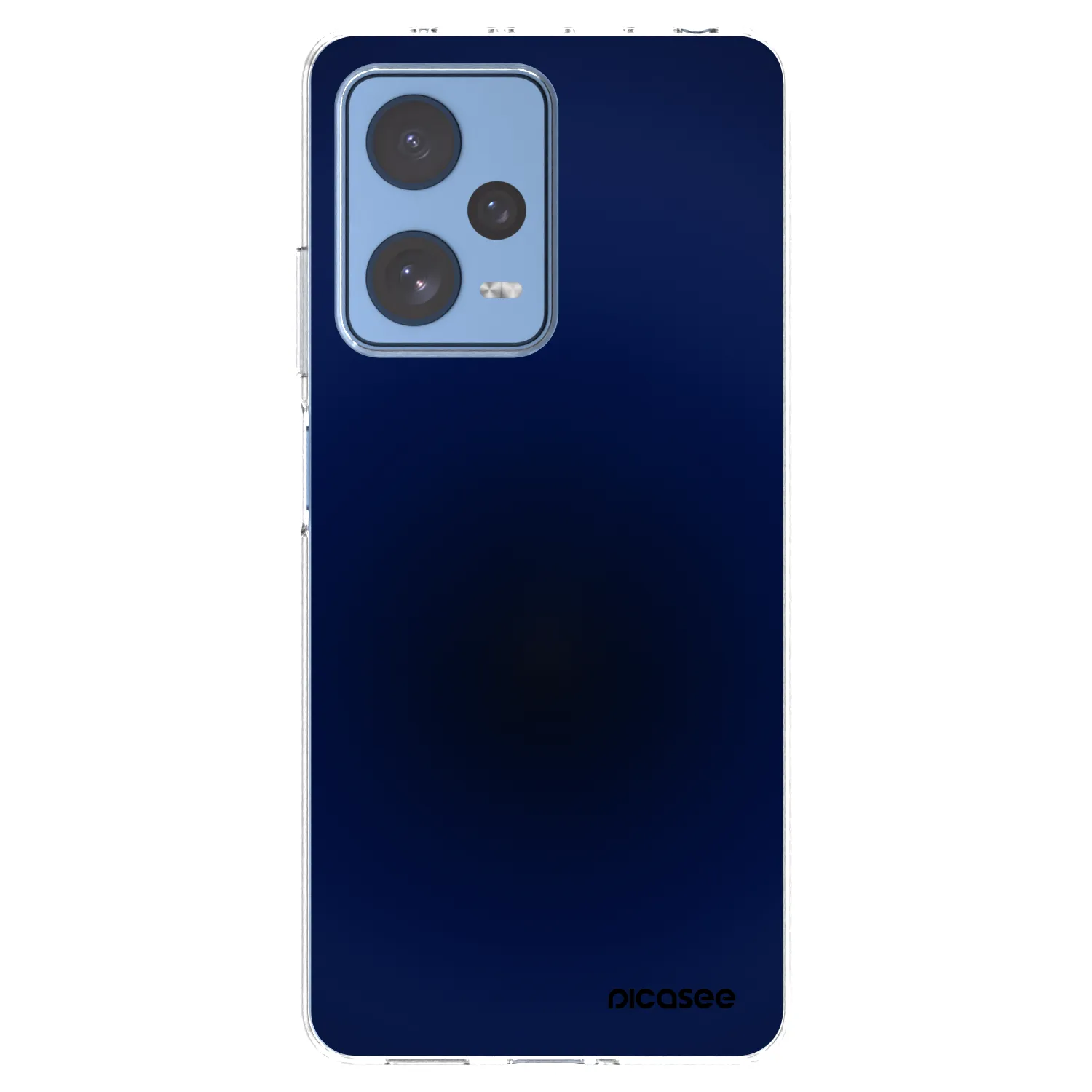 Picasee átlátszó szilikon tok az alábbi mobiltelefonokra Xiaomi Redmi Note 12 Pro 5G - Deep Ocean