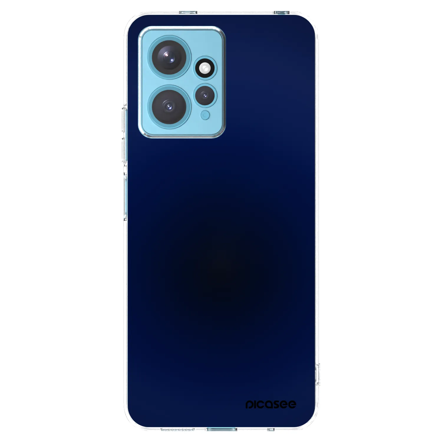 Picasee átlátszó szilikon tok az alábbi mobiltelefonokra Xiaomi Redmi Note 12 4G - Deep Ocean