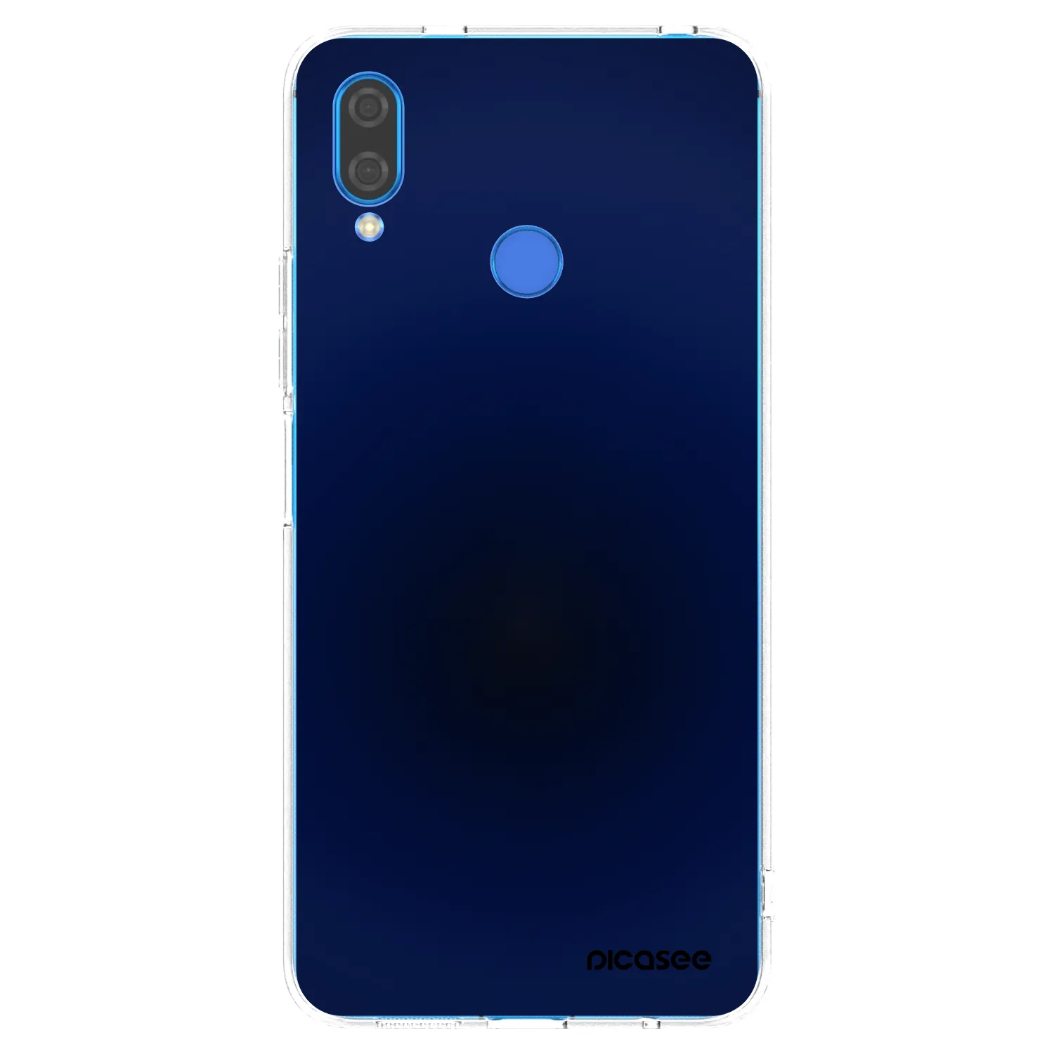 Picasee átlátszó szilikon tok az alábbi mobiltelefonokra Huawei Nova 3i - Deep Ocean