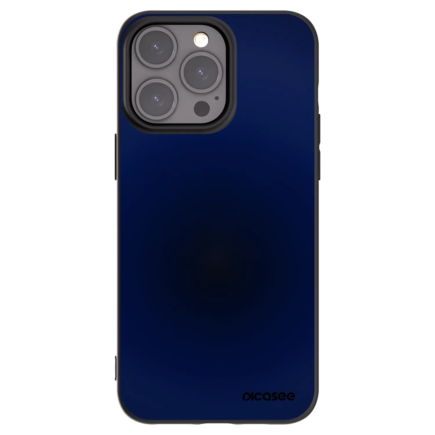 Picasee fekete szilikon tok az alábbi mobiltelefonokra Apple iPhone 15 Pro Max - Deep Ocean