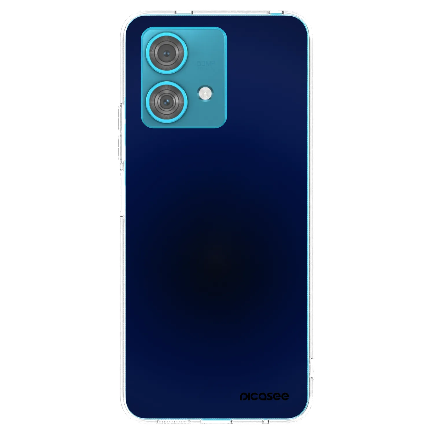 Picasee átlátszó szilikon tok az alábbi mobiltelefonokra Motorola Edge 40 Neo - Deep Ocean