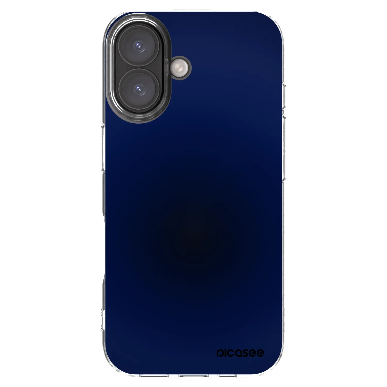 Picasee átlátszó szilikon tok az alábbi mobiltelefonokra Apple iPhone 16 - Deep Ocean