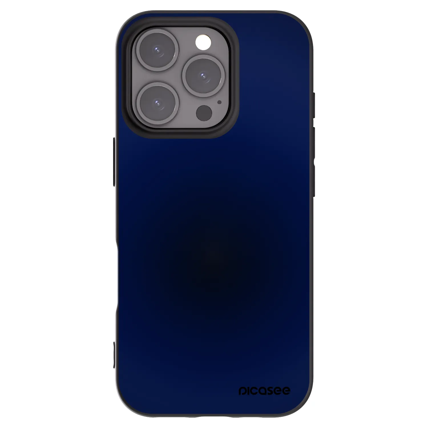 Picasee fekete szilikon tok az alábbi mobiltelefonokra Apple iPhone 16 Pro - Deep Ocean