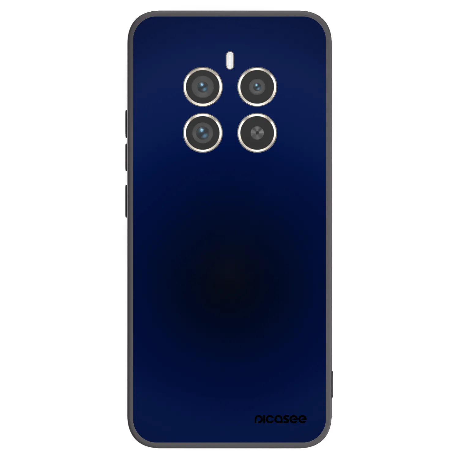 Picasee fekete szilikon tok az alábbi mobiltelefonokra Realme 12 Pro 5G - Deep Ocean