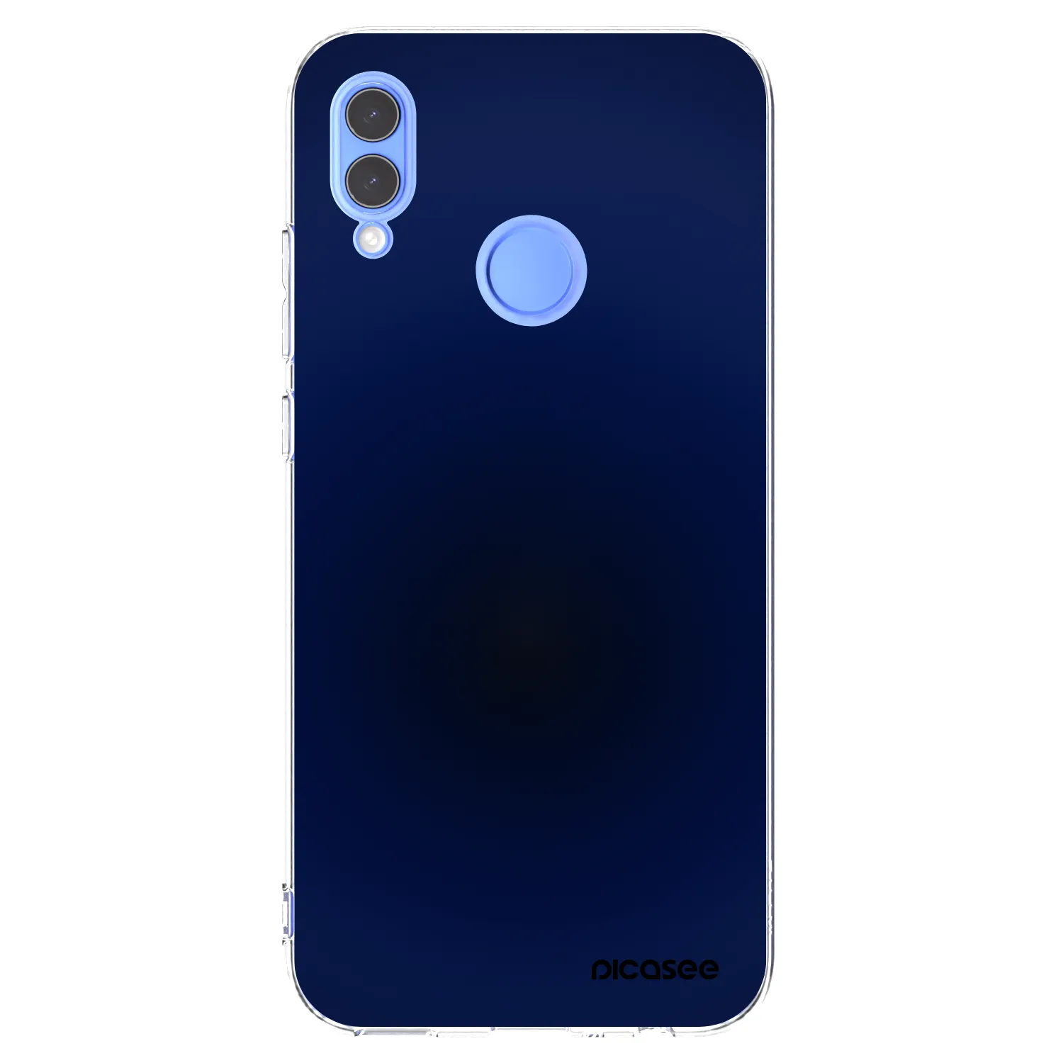 Picasee átlátszó szilikon tok az alábbi mobiltelefonokra Honor 10 Lite - Deep Ocean