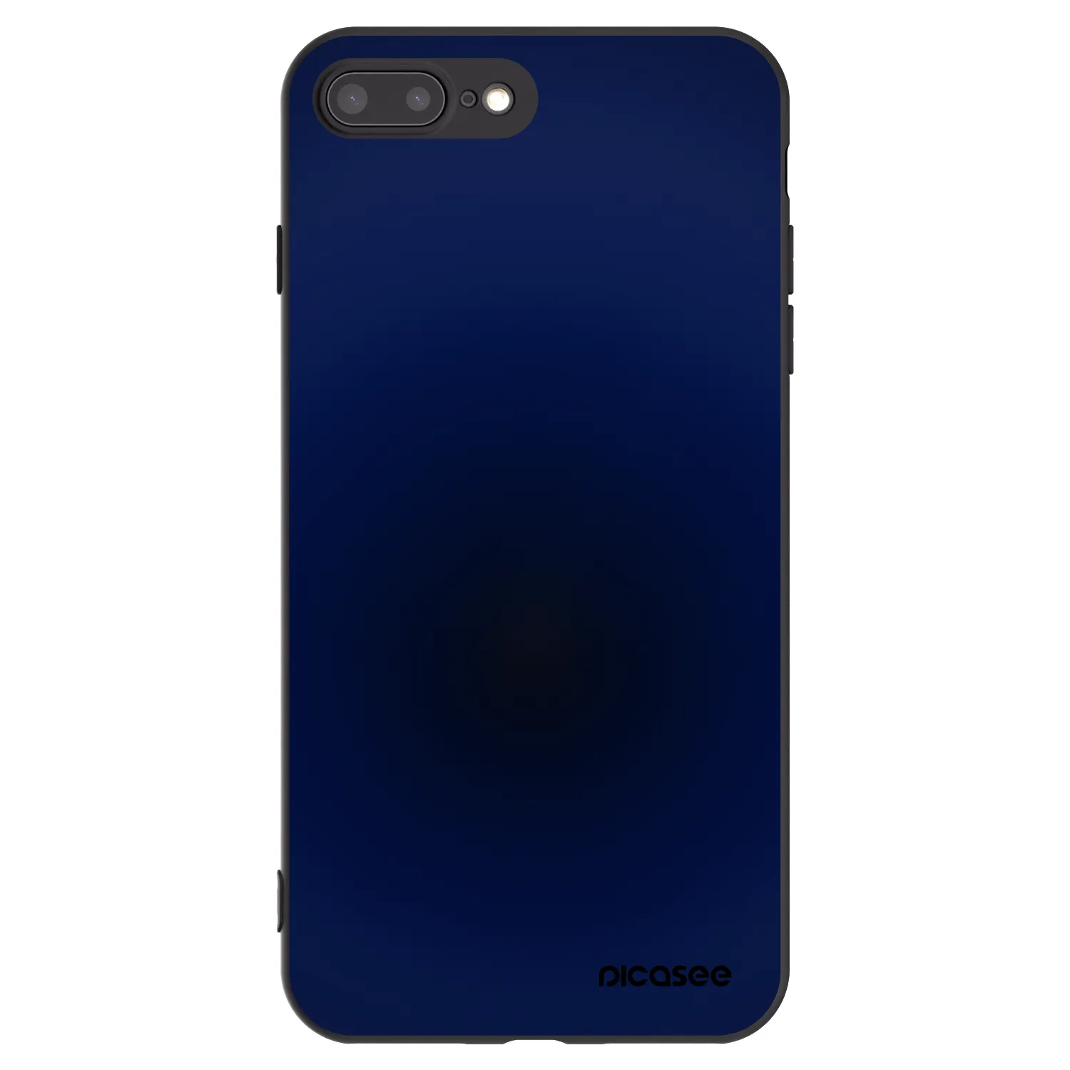 Picasee fekete szilikon tok az alábbi mobiltelefonokra Apple iPhone 8 Plus - Deep Ocean