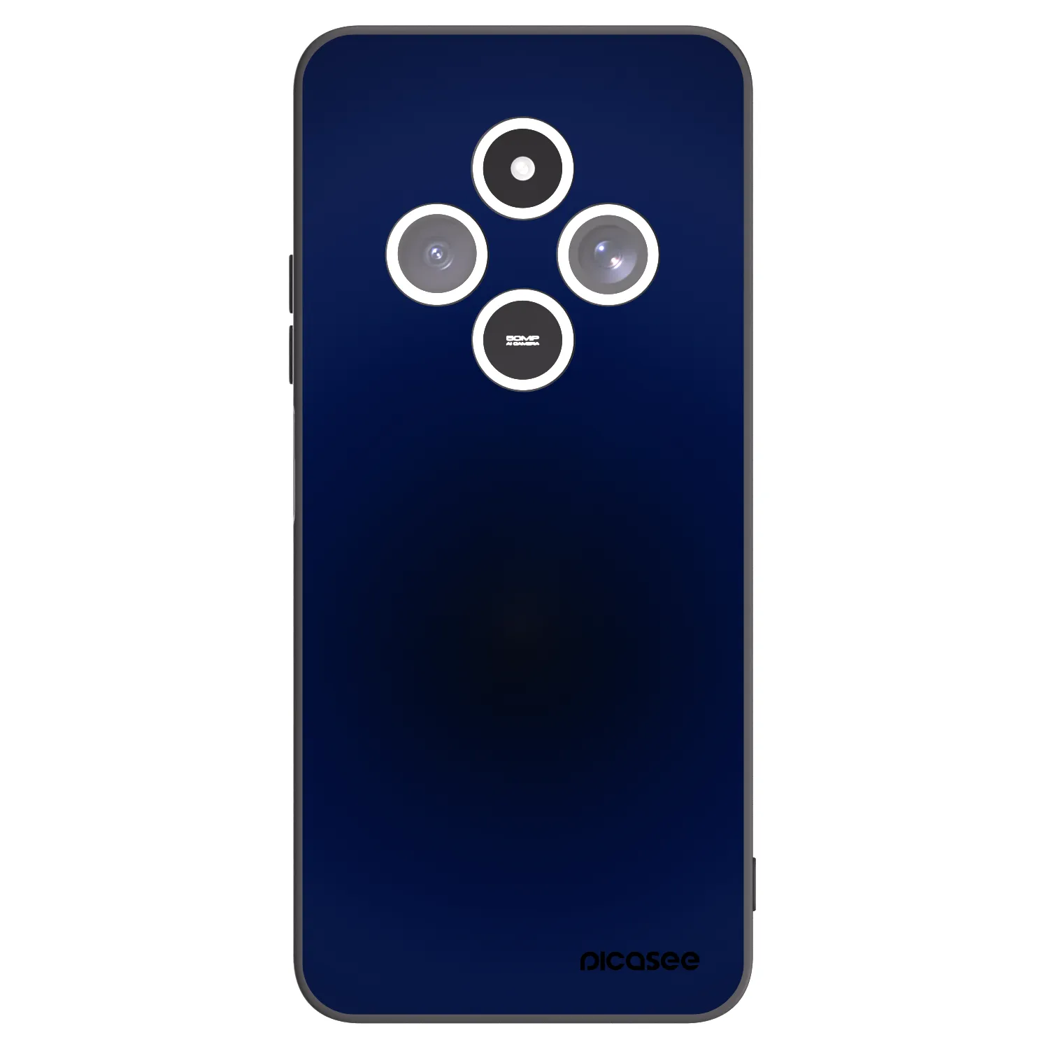 Picasee fekete szilikon tok az alábbi mobiltelefonokra Xiaomi Redmi 14C - Deep Ocean