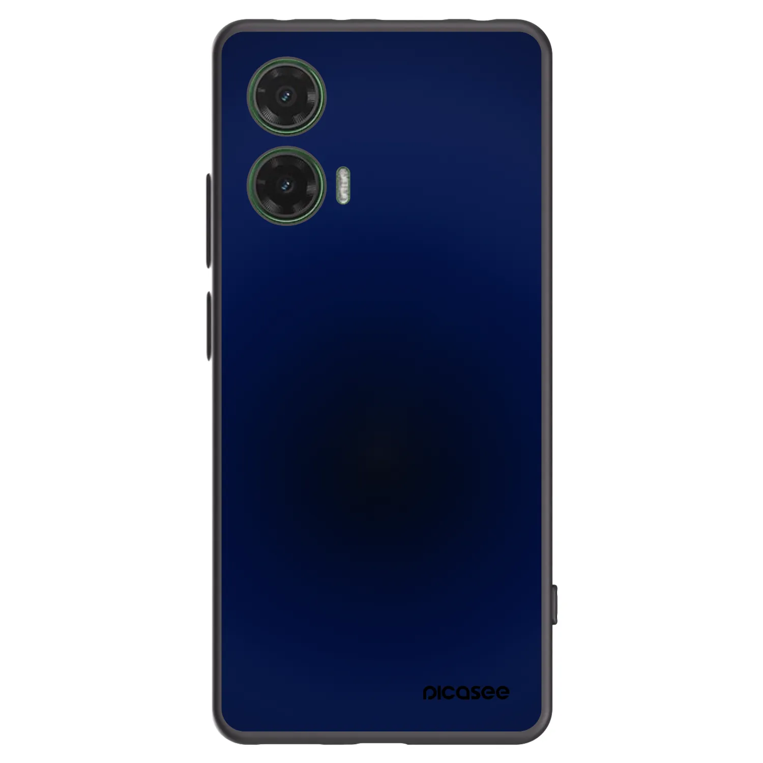 Picasee fekete szilikon tok az alábbi mobiltelefonokra Motorola Moto G35 5G - Deep Ocean