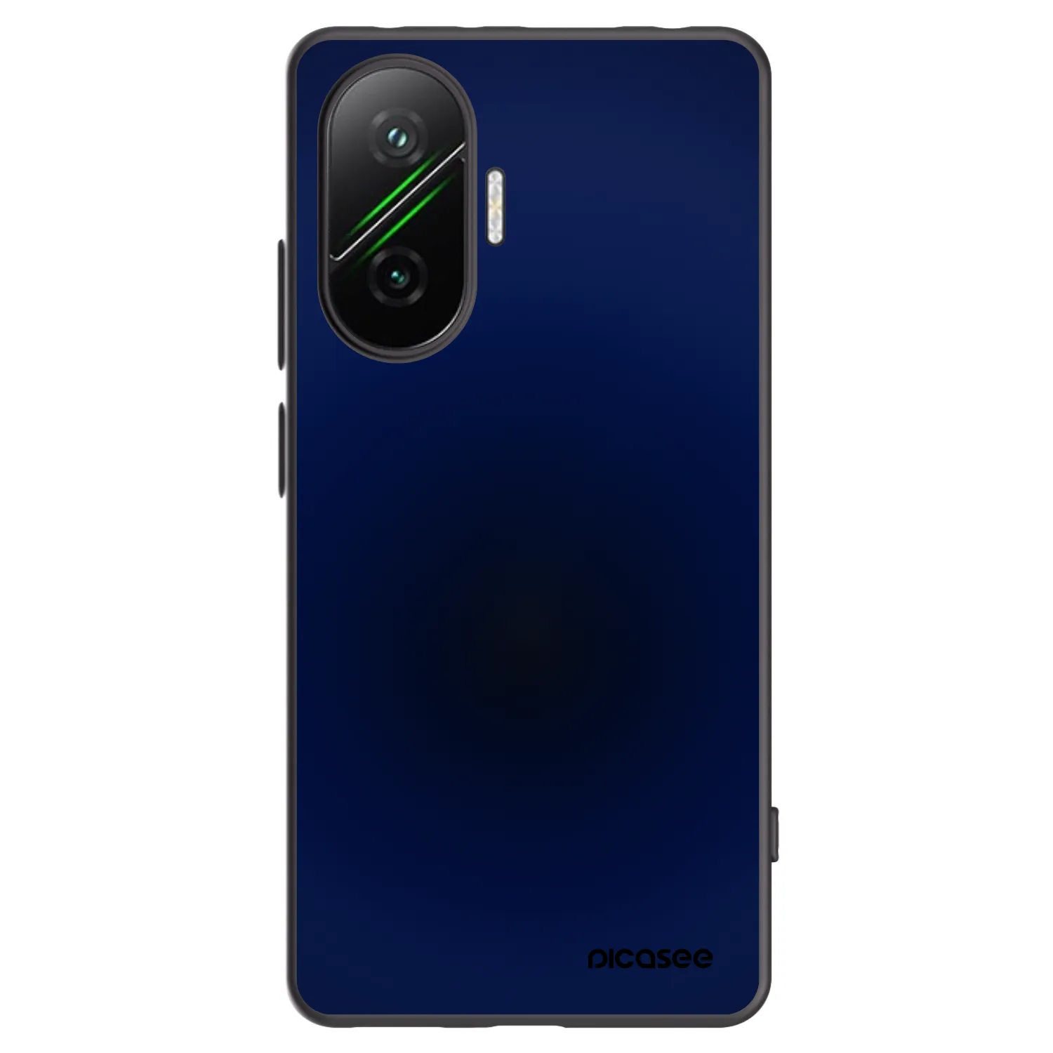 Picasee fekete szilikon tok az alábbi mobiltelefonokra Xiaomi Poco F7 5G - Deep Ocean