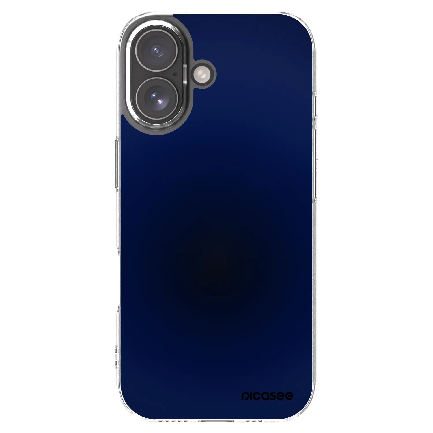 Picasee átlátszó szilikon tok az alábbi mobiltelefonokra Apple iPhone 17 - Deep Ocean