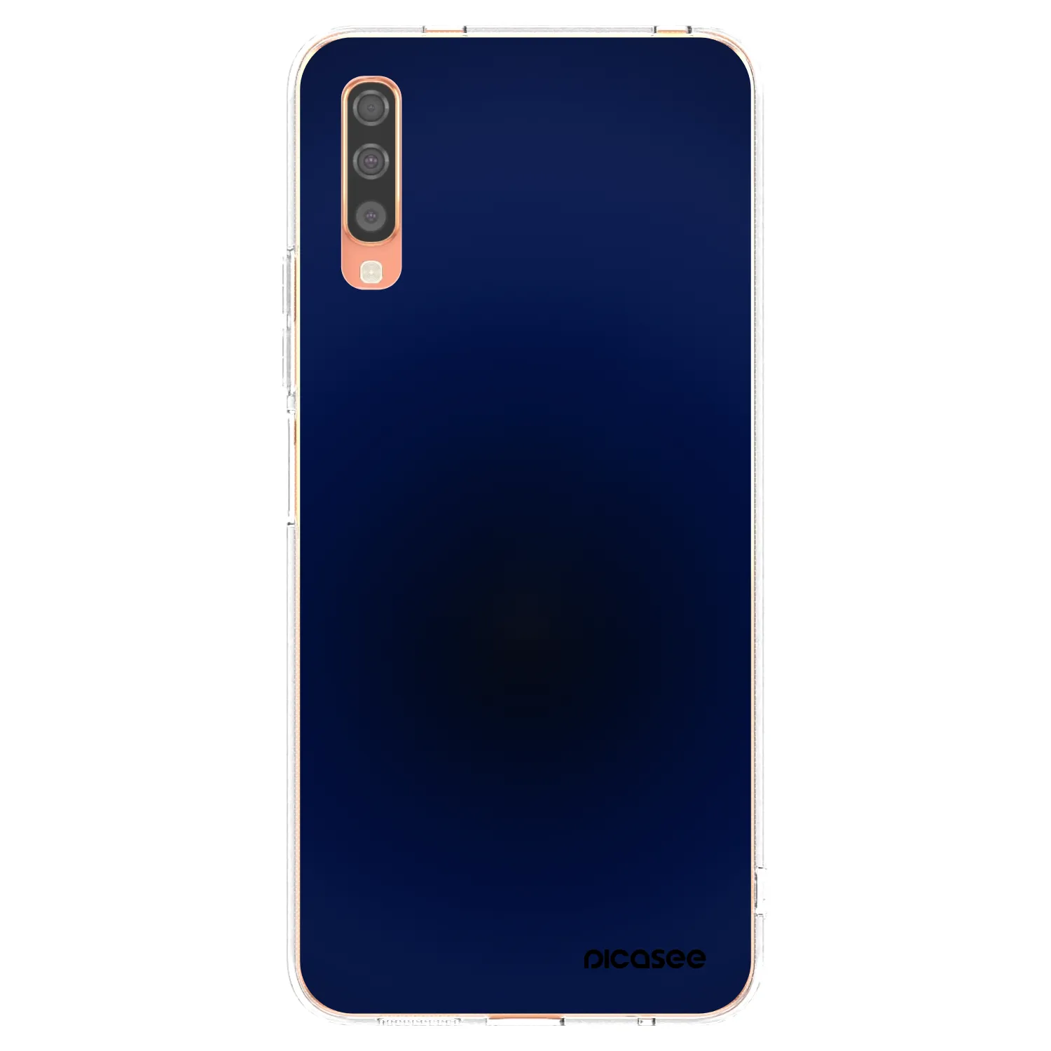 Picasee átlátszó szilikon tok az alábbi mobiltelefonokra Samsung Galaxy A70 A705F - Deep Ocean