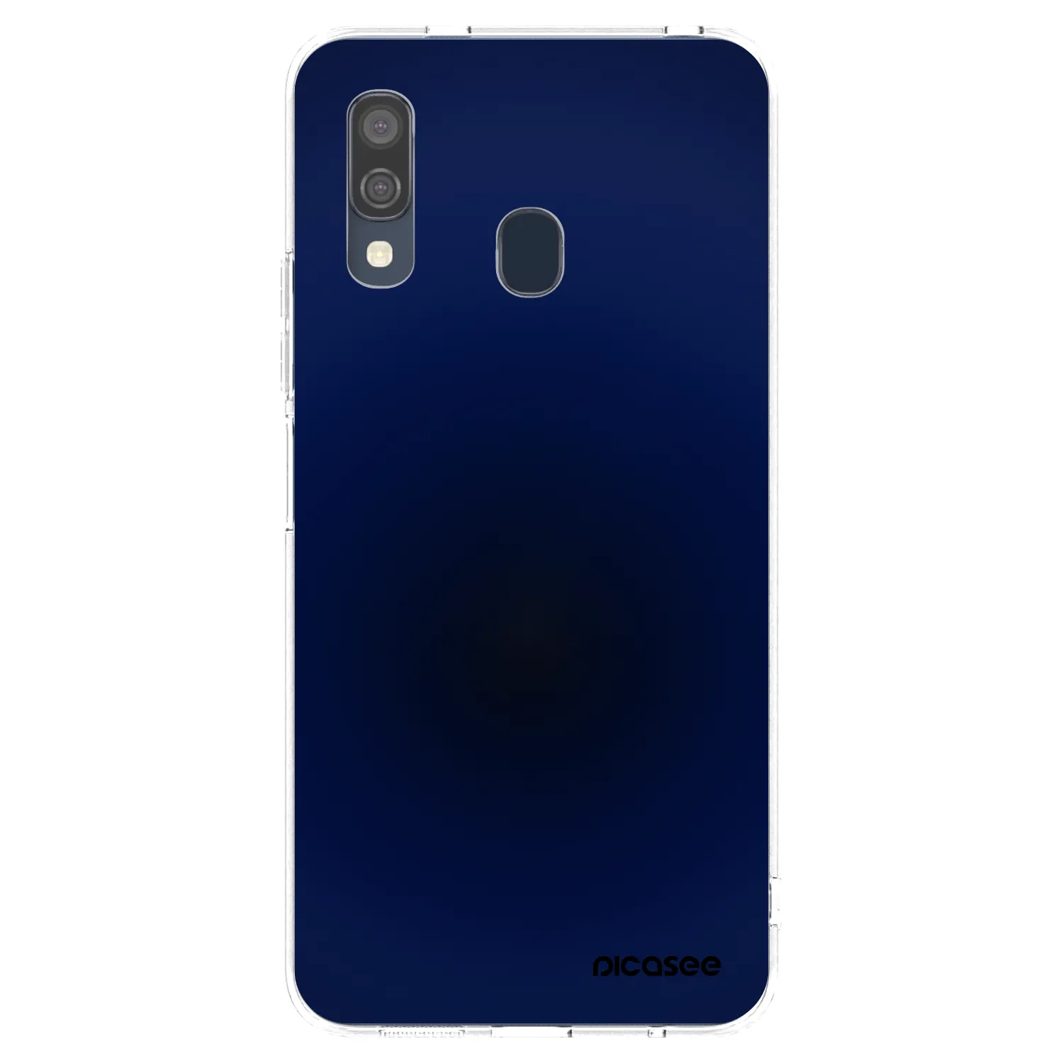 Picasee átlátszó szilikon tok az alábbi mobiltelefonokra Samsung Galaxy A40 A405F - Deep Ocean