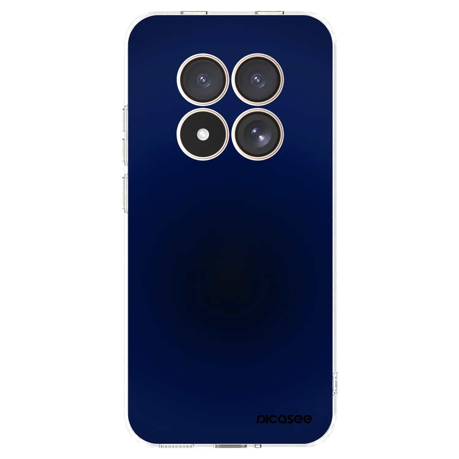 Picasee átlátszó szilikon tok az alábbi mobiltelefonokra Xiaomi Redmi Note 15 Pro 4G - Deep Ocean