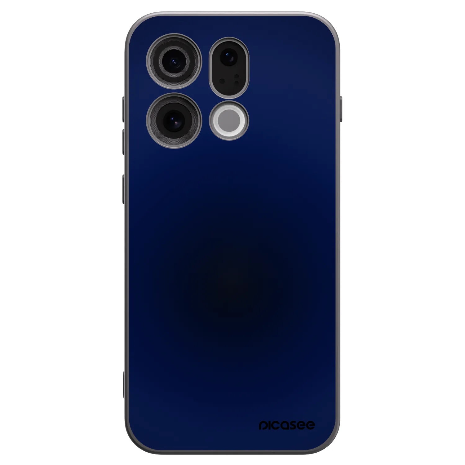 Picasee fekete szilikon tok az alábbi mobiltelefonokra OPPO Find X9 - Deep Ocean