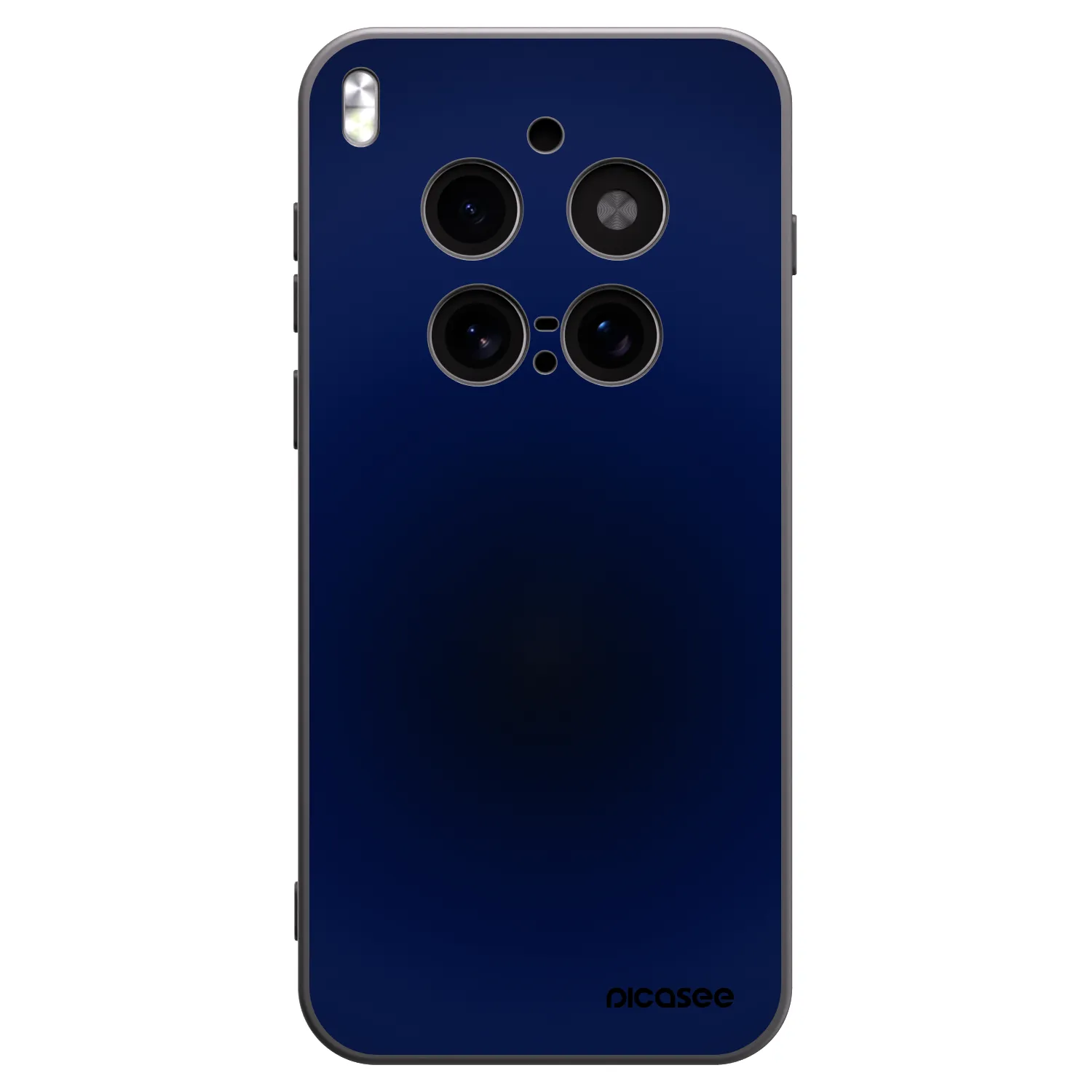 Picasee fekete szilikon tok az alábbi mobiltelefonokra Vivo X300 Pro - Deep Ocean