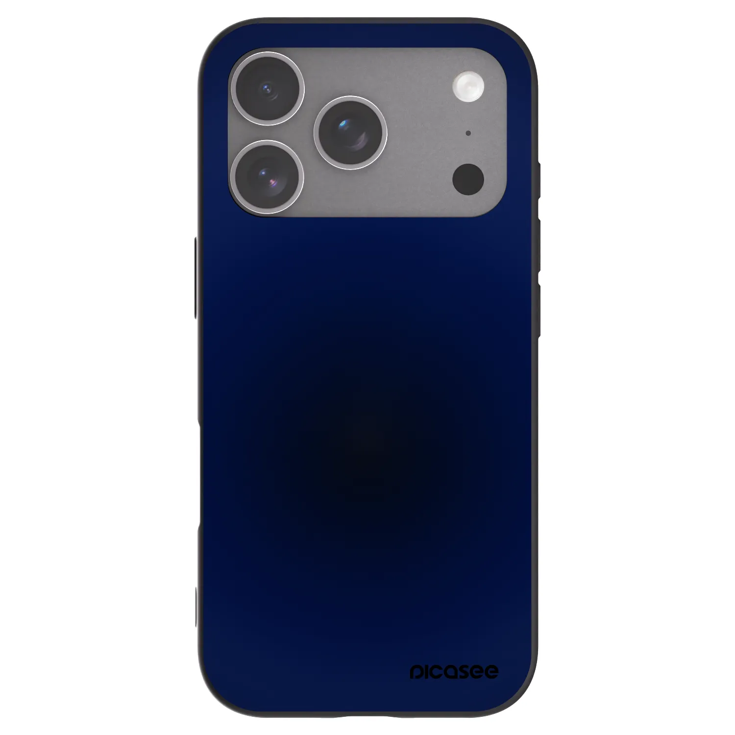 Picasee fekete szilikon tok az alábbi mobiltelefonokra Apple iPhone 18 Pro - Deep Ocean