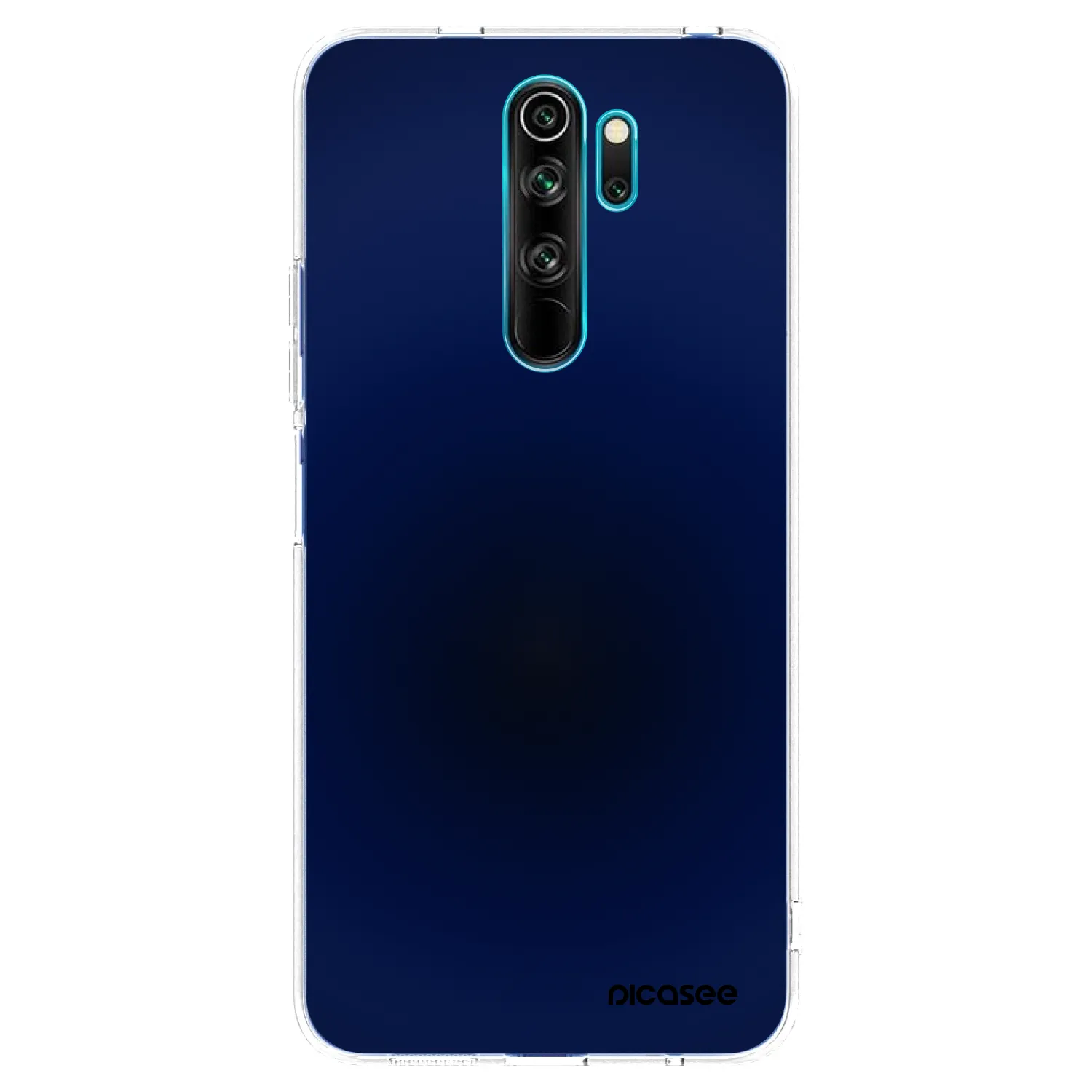 Picasee átlátszó szilikon tok az alábbi mobiltelefonokra Xiaomi Redmi Note 8 Pro - Deep Ocean