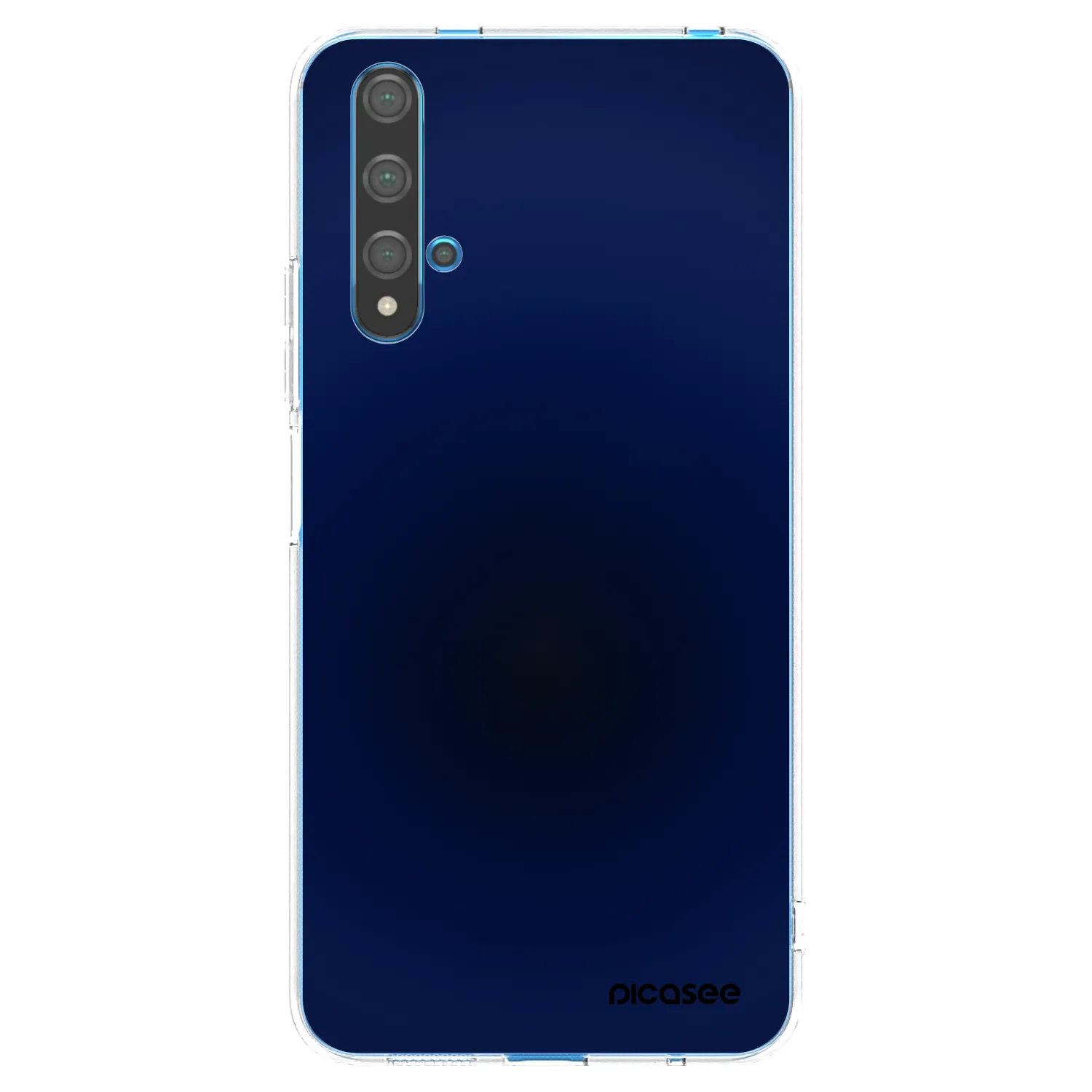 Picasee átlátszó szilikon tok az alábbi mobiltelefonokra Huawei Nova 5T - Deep Ocean