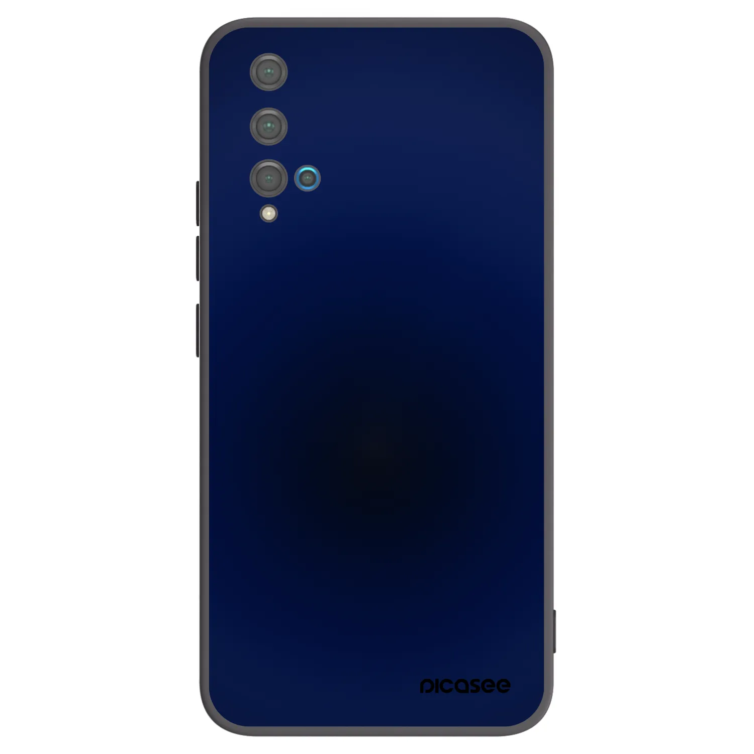 Picasee fekete szilikon tok az alábbi mobiltelefonokra Huawei Nova 5T - Deep Ocean